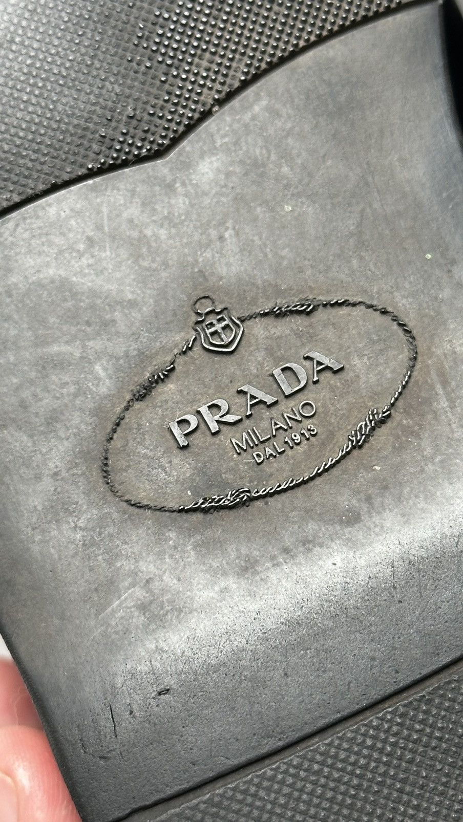 Prada Prada Leather Total Black Woman Shoes Size 5/39 Made Italy Size US 9.5 / IT 39.5 - 12 Thumbnail