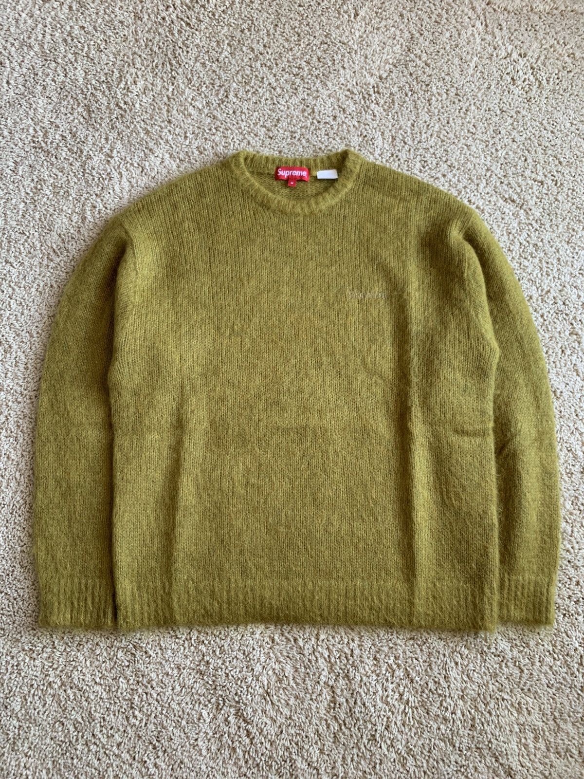 Supreme Supreme brushed mohair sweater | Grailed