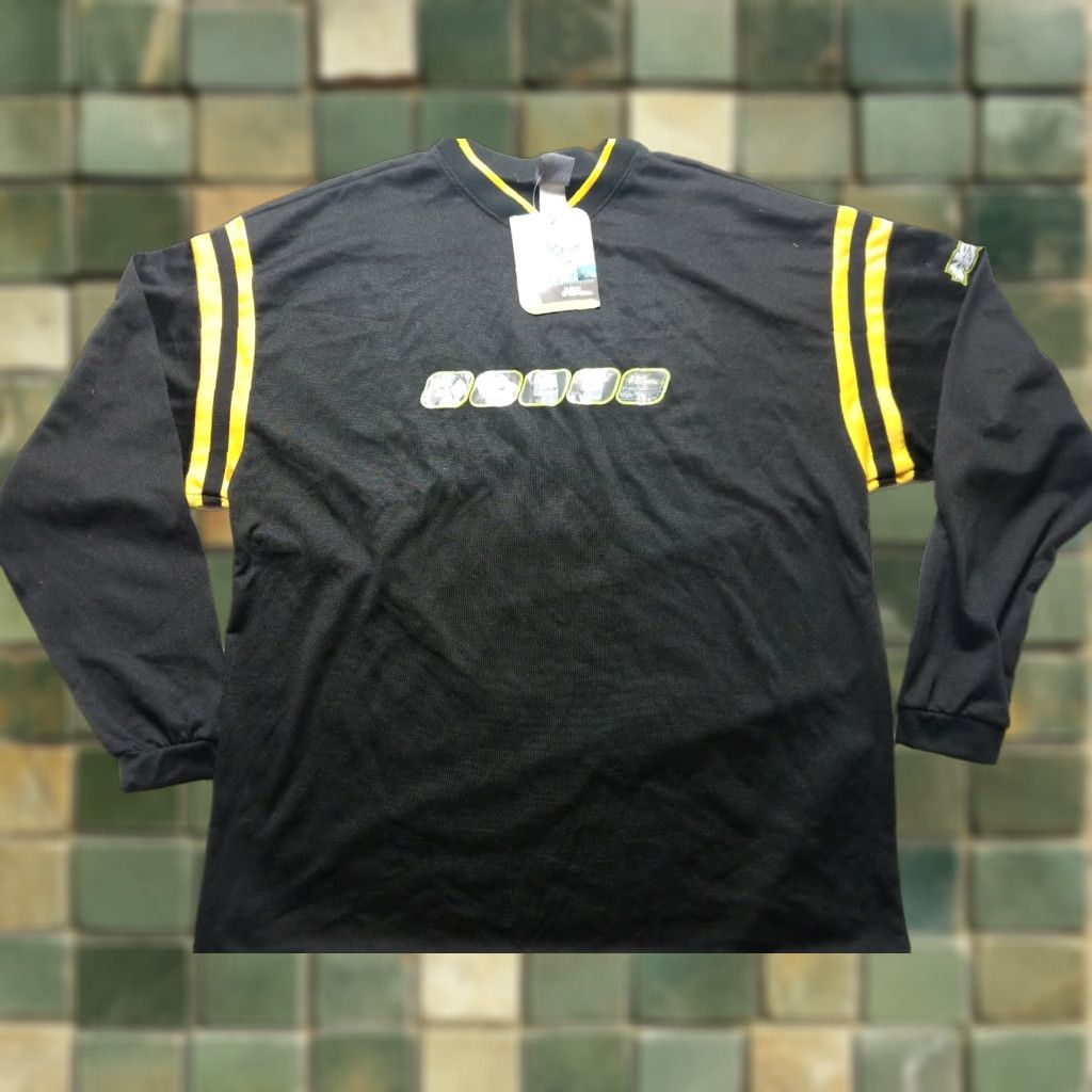 No Fear VINTAGE No Fear Shirt Long Sleeve Men's L Jersey Black Rare Size US L / EU 52-54 / 3 - 1 Thumbnail