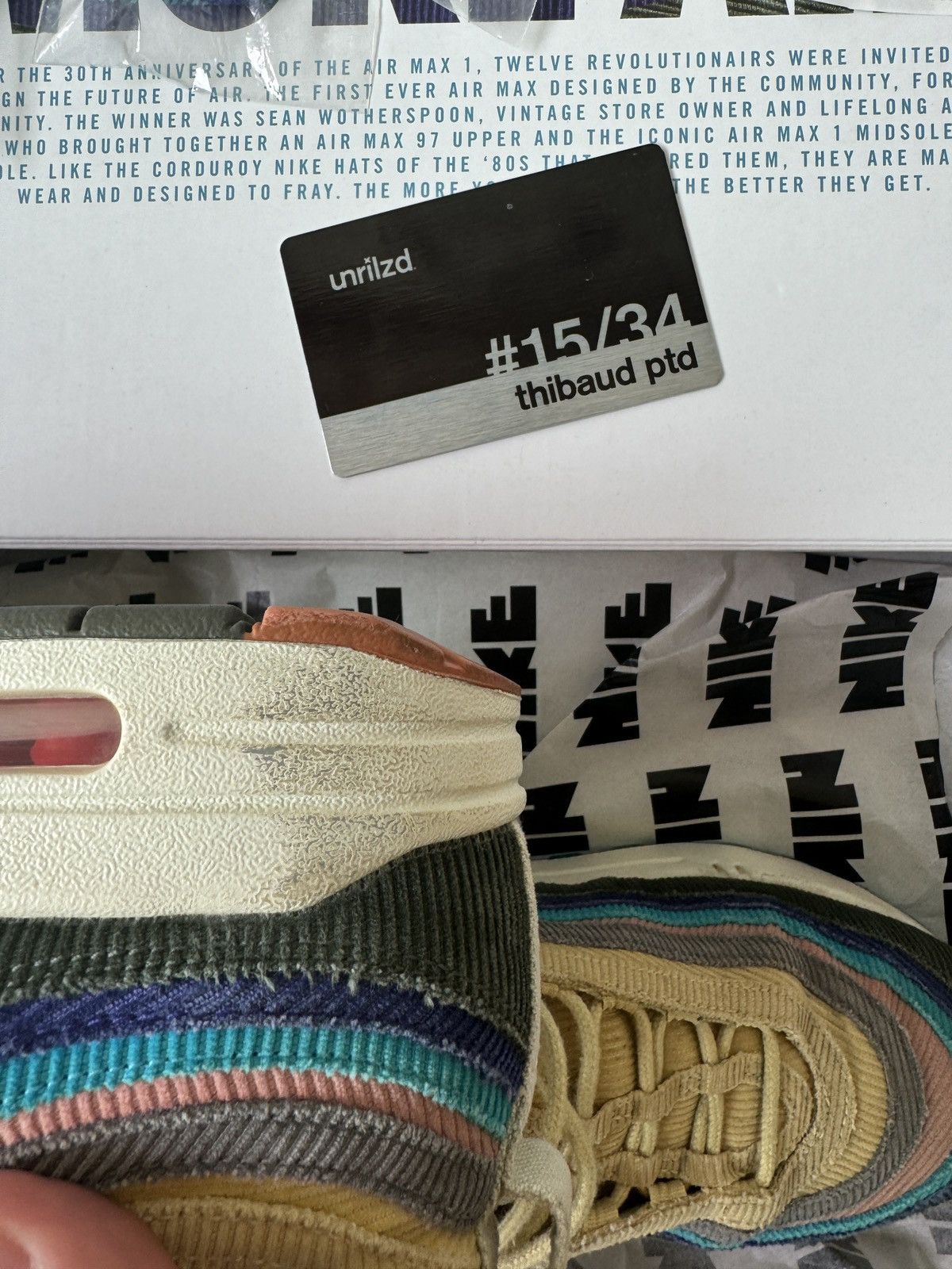 Nike Nike Air Max 1/97 Sean Wotherspoon Size US 8 / EU 41 - 10 Thumbnail