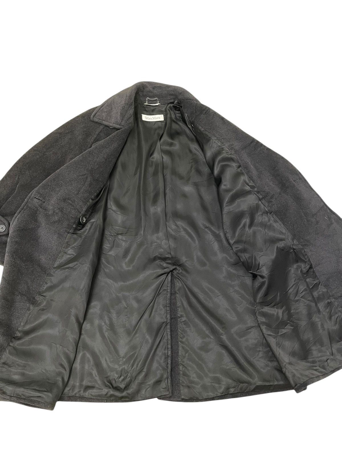 Yohji Yamamoto Wool Coat Max Mara Italy Jacket 7🟩1 Size US L / EU 52-54 / 3 - 11 Thumbnail