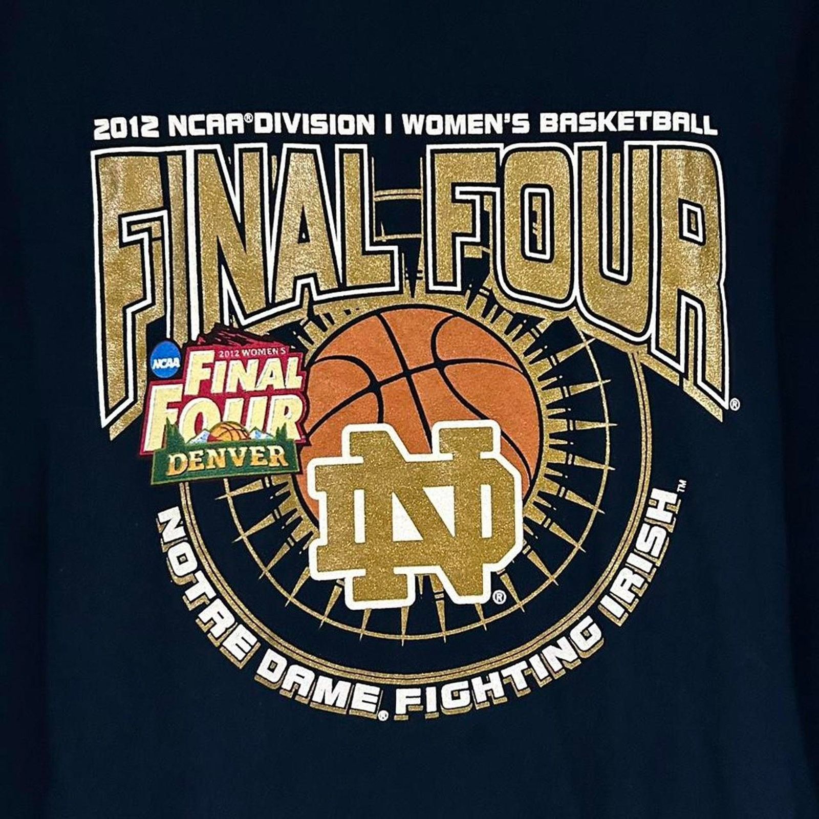 Other 2012 Notre Dame Women’s Basketball Final Four Shirt Size US XXL / EU 58 / 5 - 2 Thumbnail