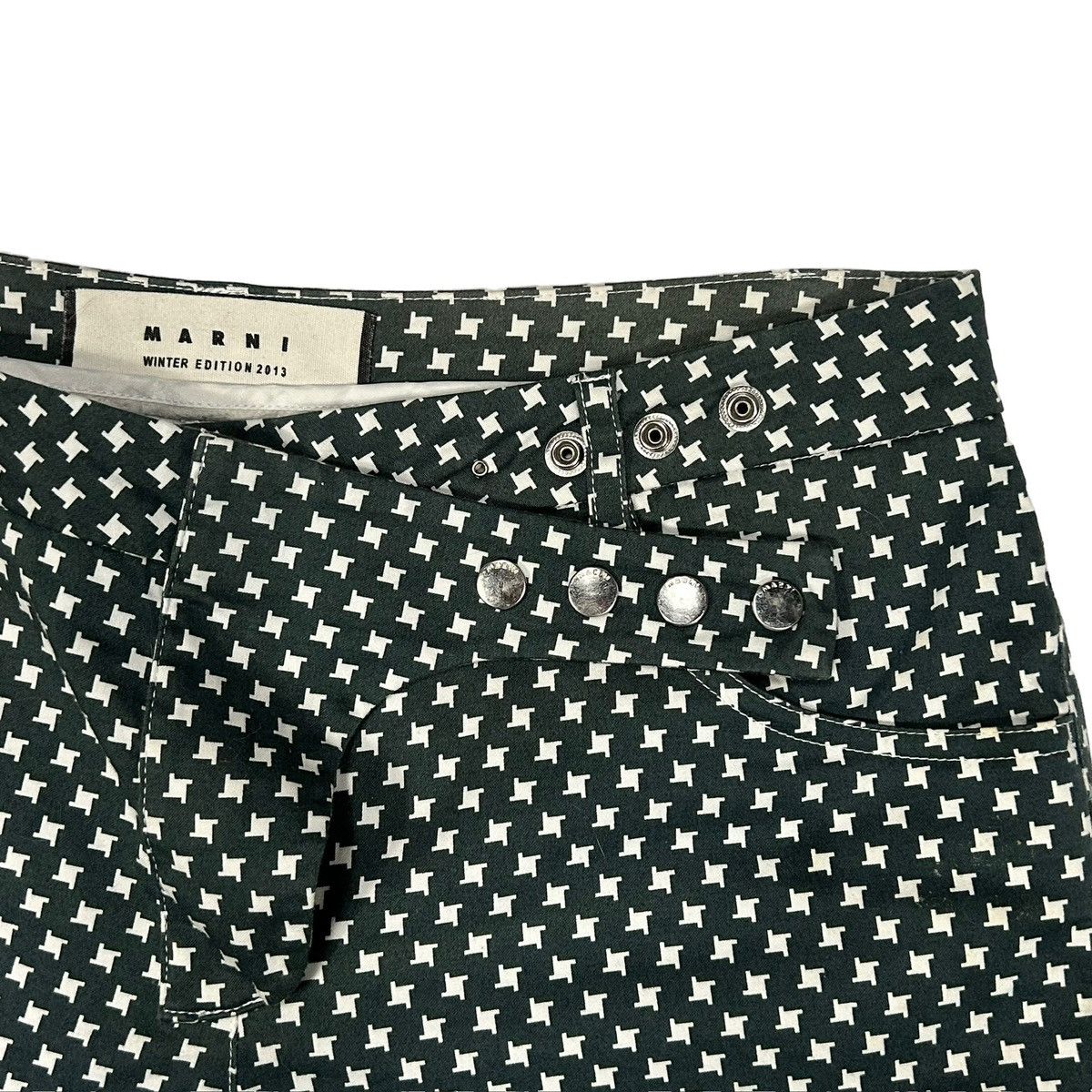 Marni FW13 Star Pattern Pants Size 28" / US 6 / IT 42 - 6 Thumbnail