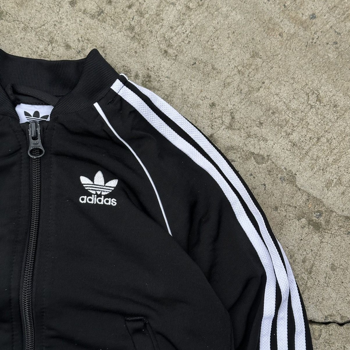 Adidas Vintage Kids Adidas Bomber Sweater Size 18-24m Y2K 00s USA Size US XXS / EU 40 - 6 Thumbnail