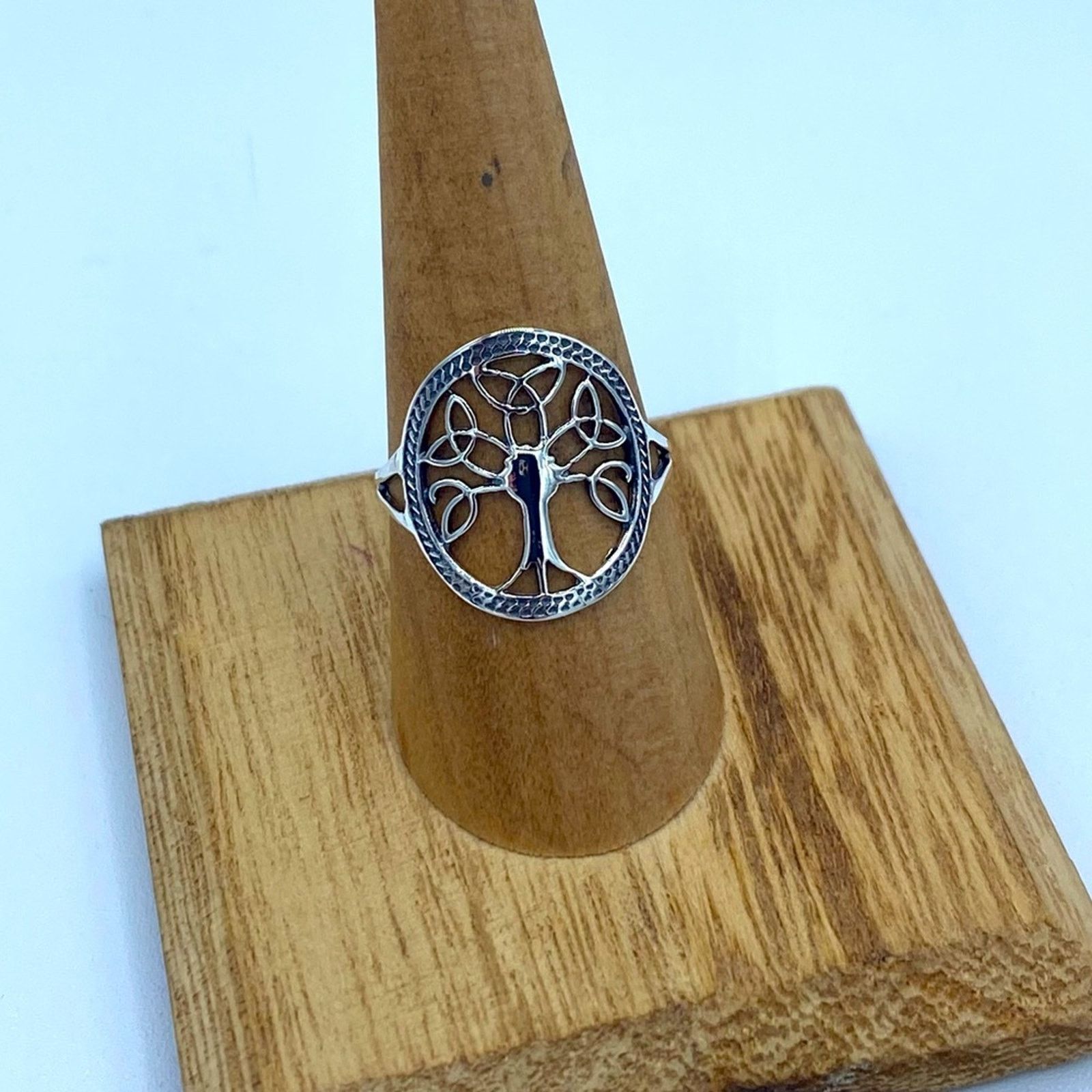 The Unbranded Brand Celtic Tree Of Life Ring Size ONE SIZE - 2 Thumbnail
