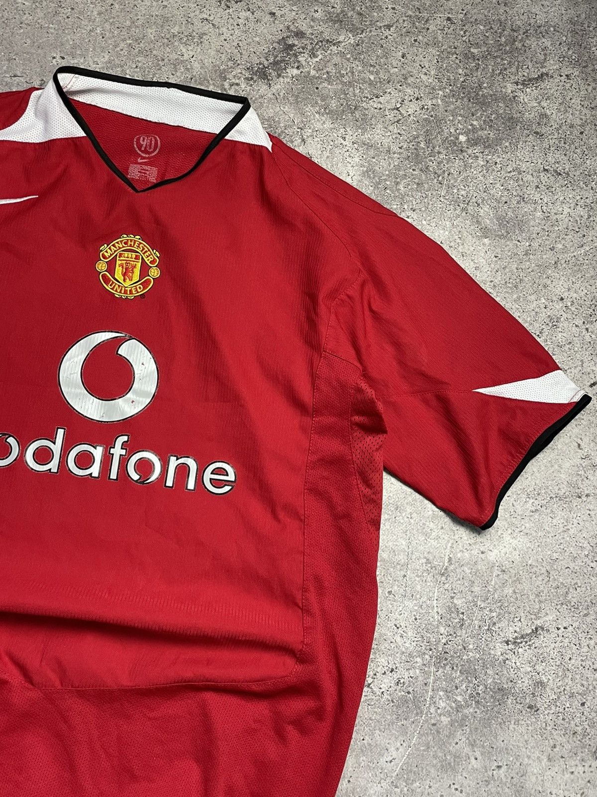 Nike RONALDO NIKE MANCHESTER UNITED SIZE XL 2004 2006 soccer Size US XL / EU 56 / 4 - 3 Thumbnail