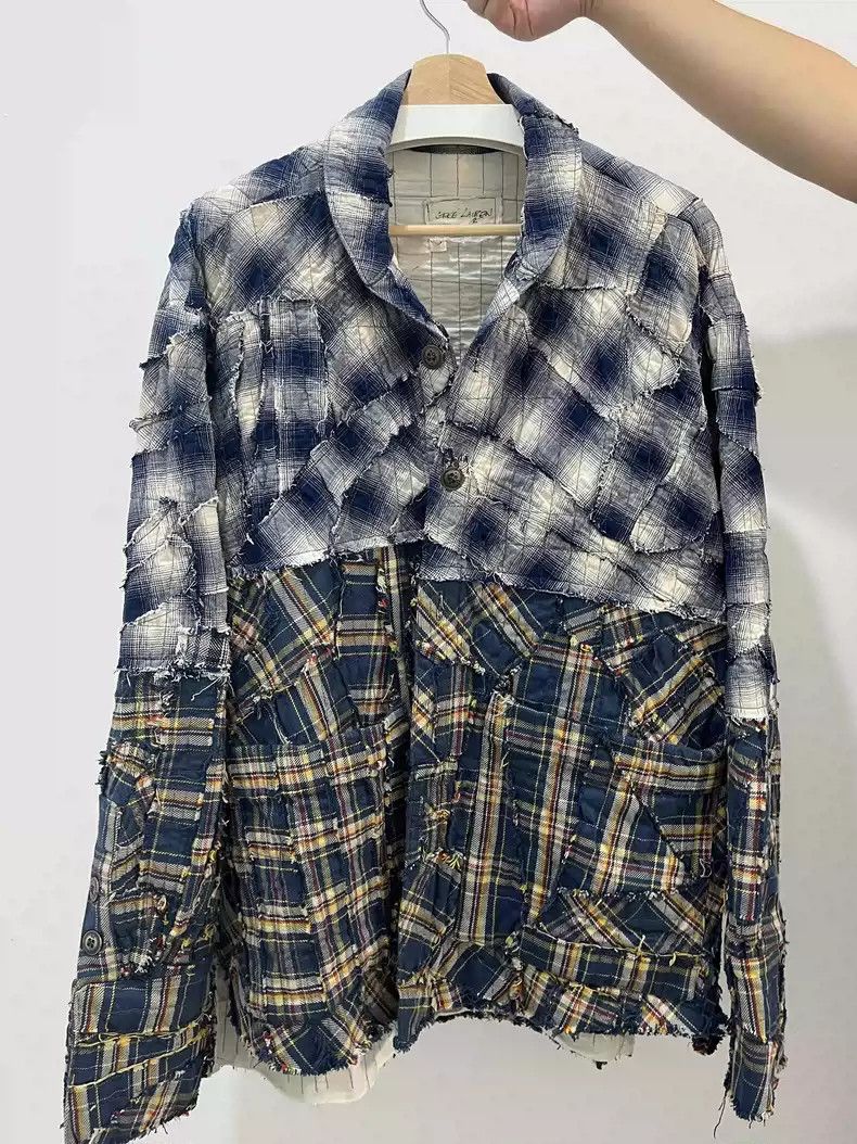 Greg Lauren Splicing damaged jackets