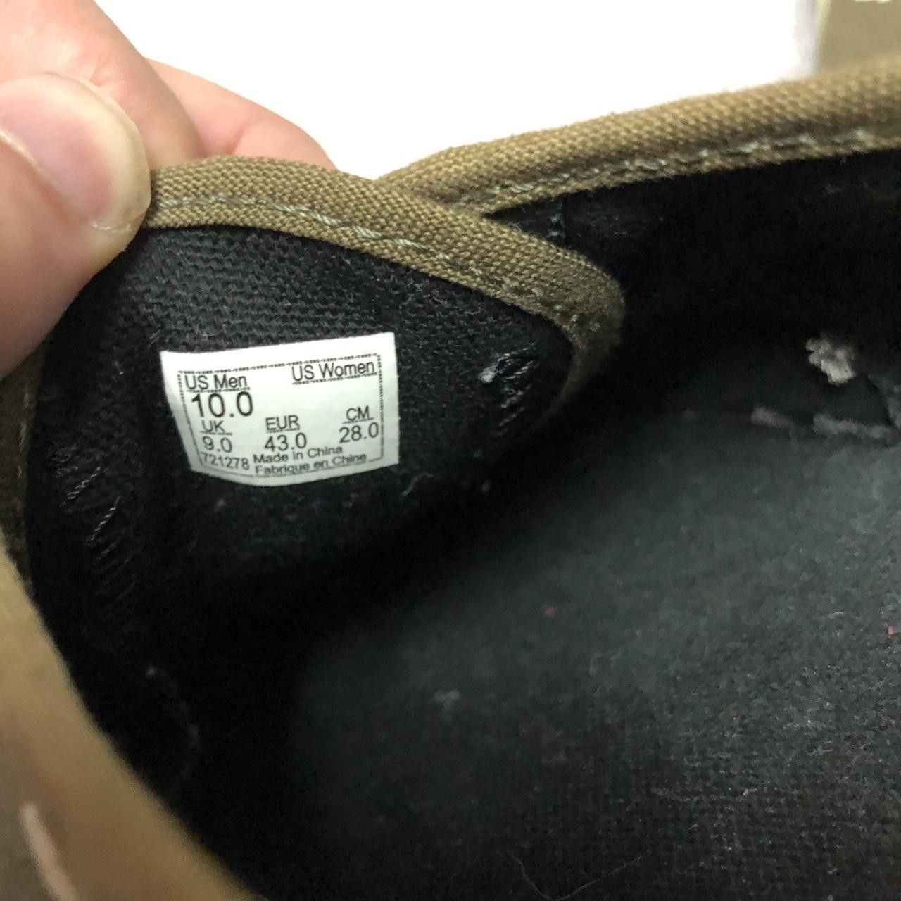 Vans Olive green Vans Authentic trainers Size US 9 / EU 42 - 8 Thumbnail