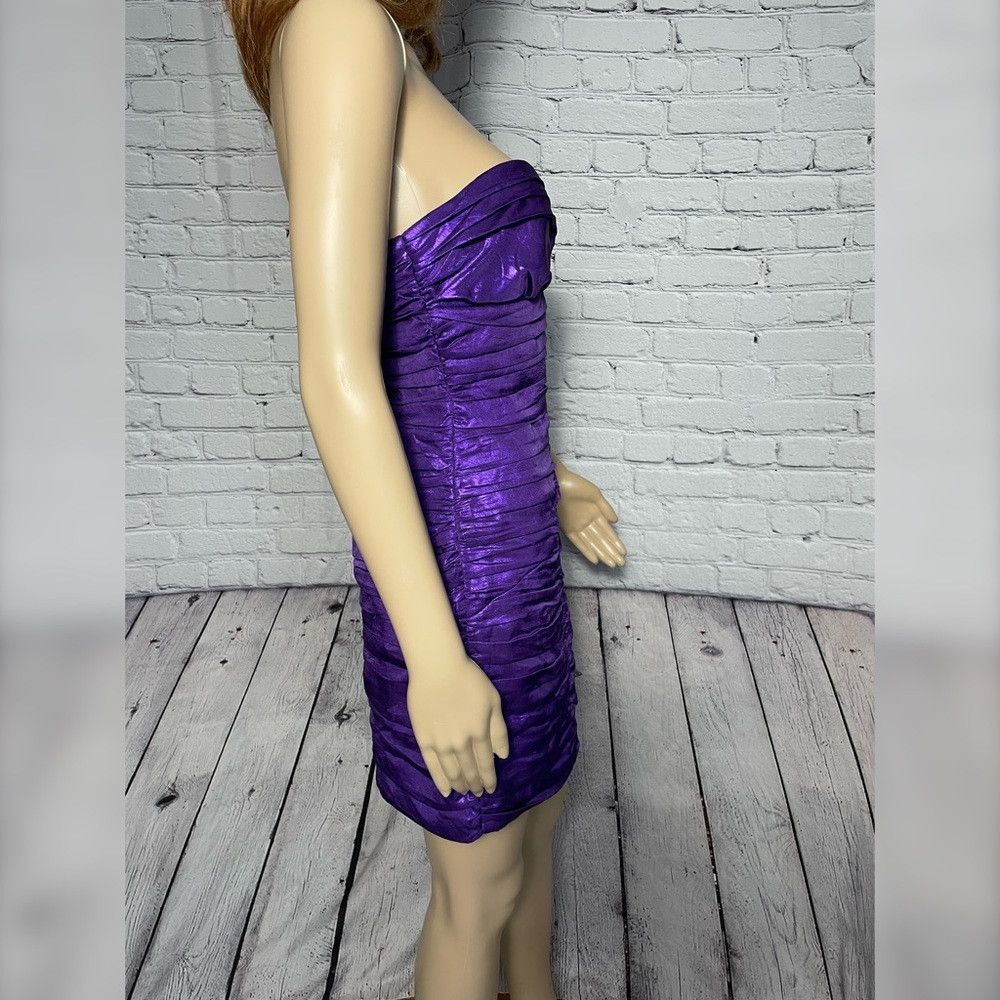 Zara NWT Zara Purple Draped Dress Size M Size M / US 6-8 / IT 42-44 - 4 Thumbnail