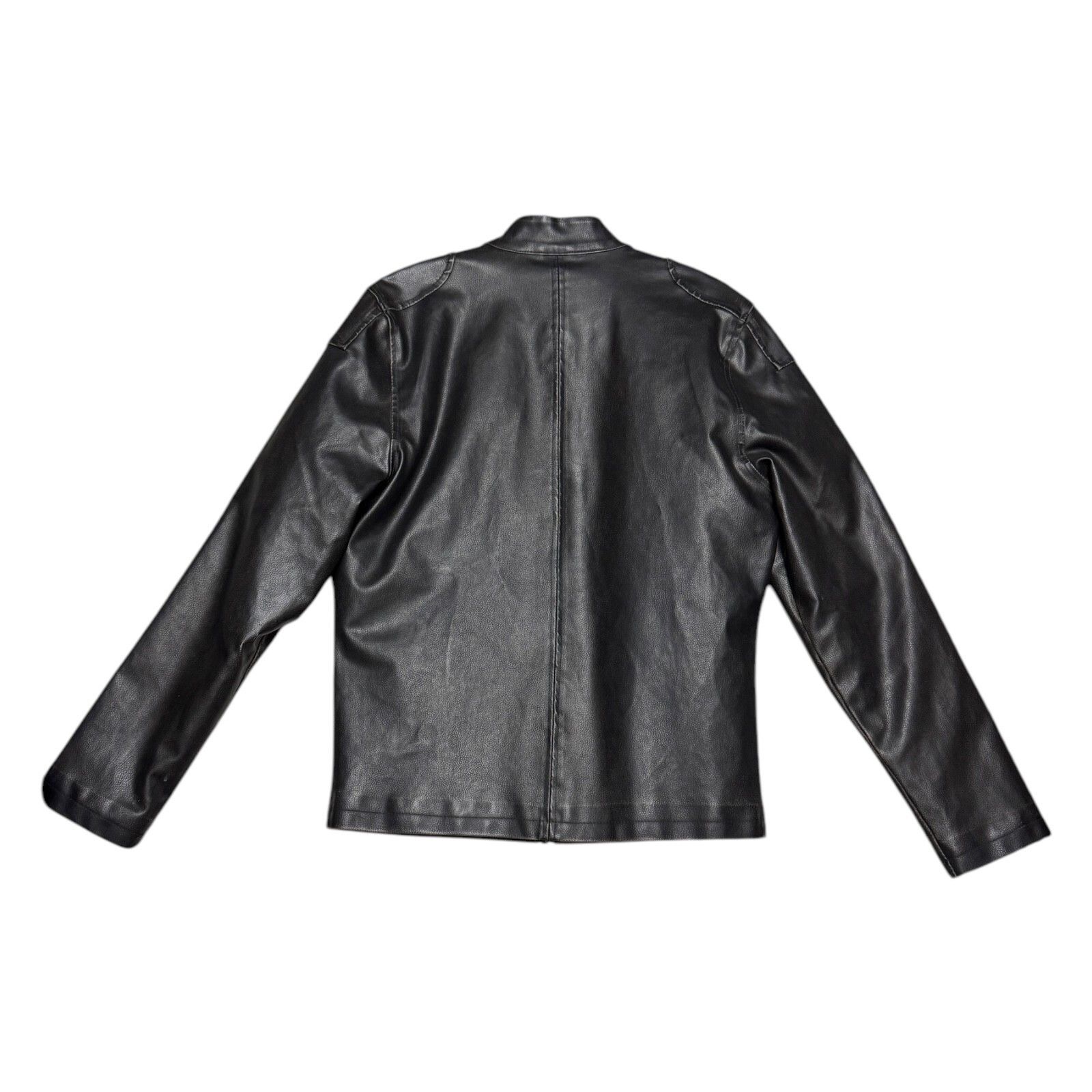 American Rag AMERICAN RAG FAUX LEATHER Motorcycle Bomber Jacket Large Size US L / EU 52-54 / 3 - 4 Thumbnail
