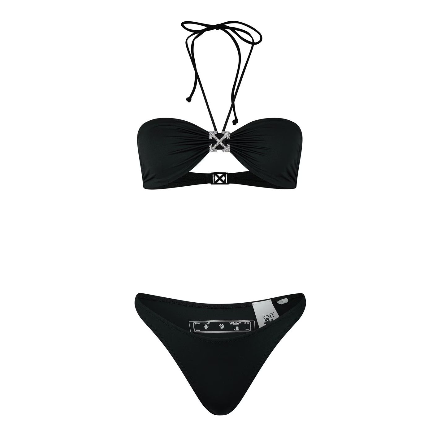 Off-White o1g2r1mq0125 Size: 40 / Bikini Set in Black Size ONE SIZE - 1 Thumbnail