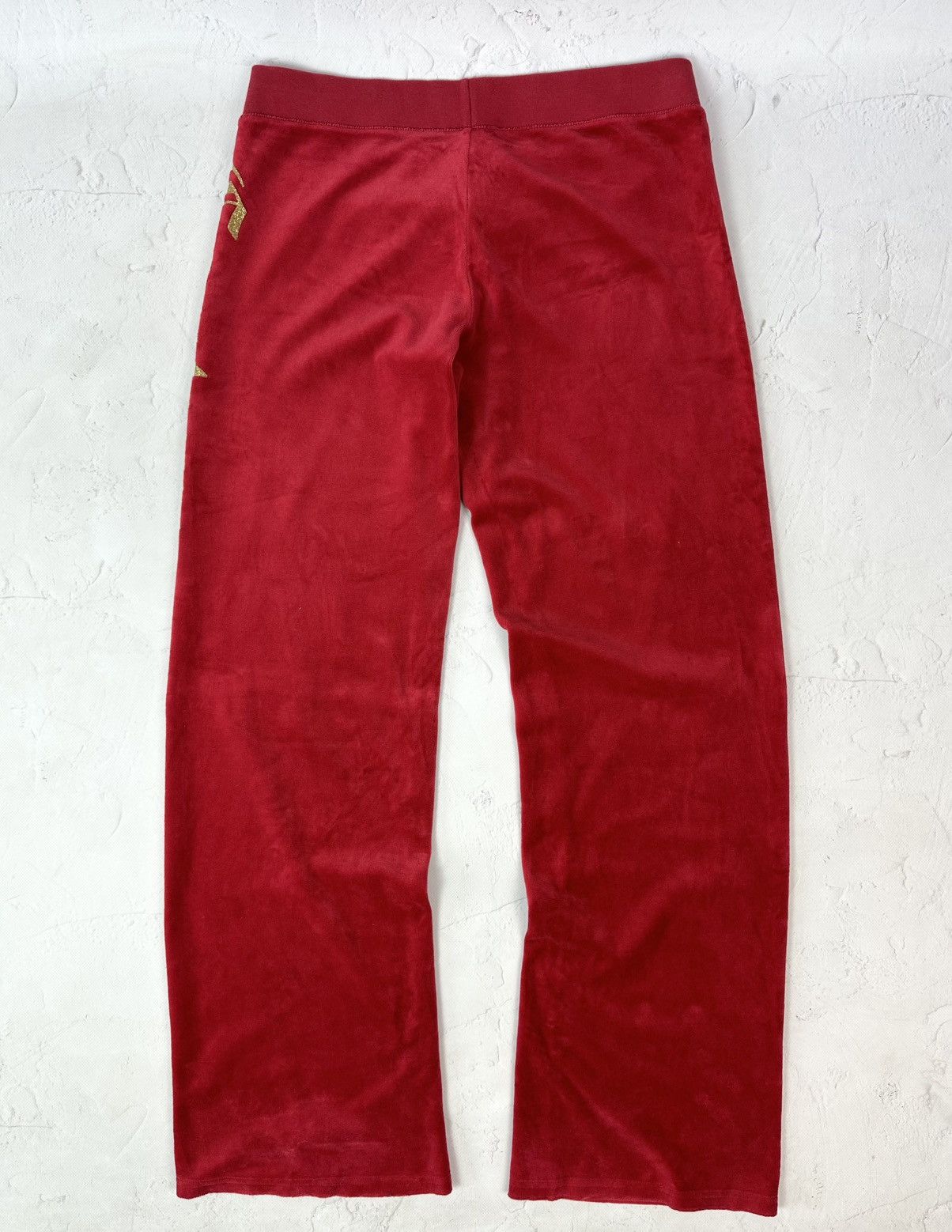 Juicy Couture Vintage Juicy Couture Velour Burgundy Pants Size 30" / US 8 / IT 44 - 7 Thumbnail