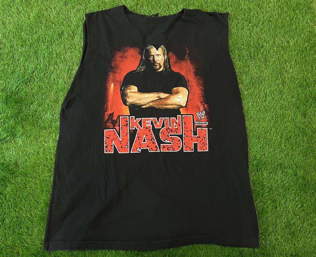 WWE Vintage 2003 Kevin Nash - Big Daddy Cool WWE WCW Tank Shirt Size US XXL / EU 58 / 5 - 1 Thumbnail