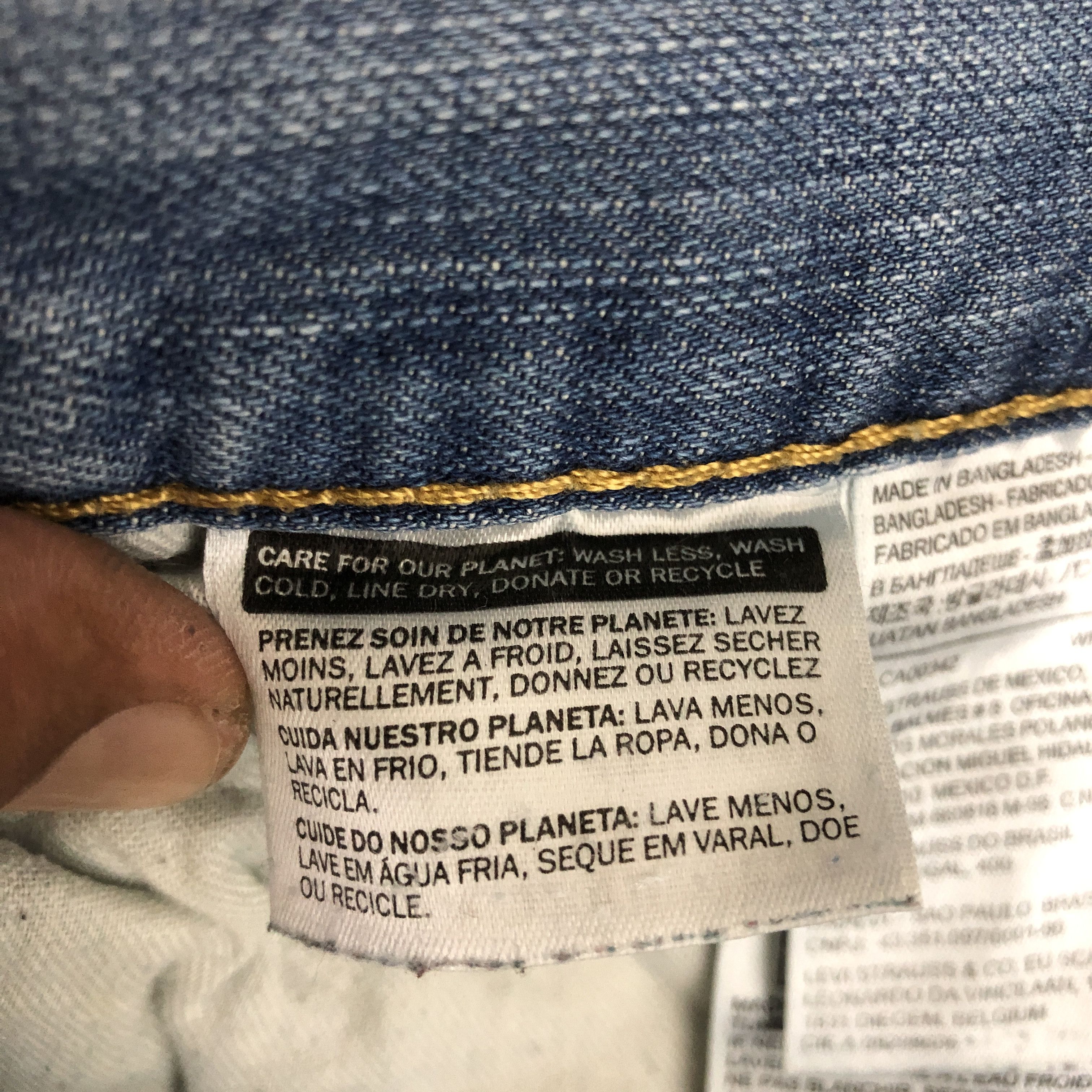 Levi's Vintage Levis 569 Baggy Blue Jeans Levi's Faded Denim Size US 34 / EU 50 - 9 Thumbnail