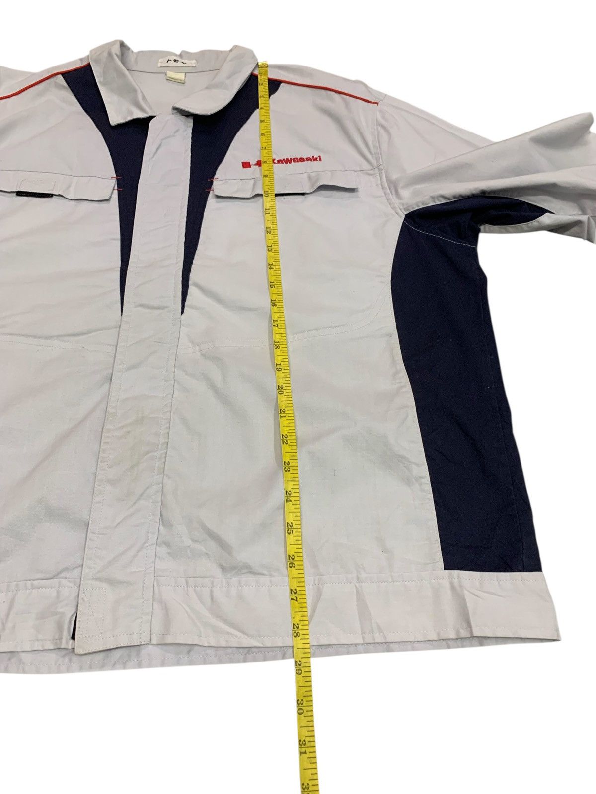 Other Vintage 90's Kawasaki Small Logo Button Ups Jacket Size US XL / EU 56 / 4 - 7 Thumbnail