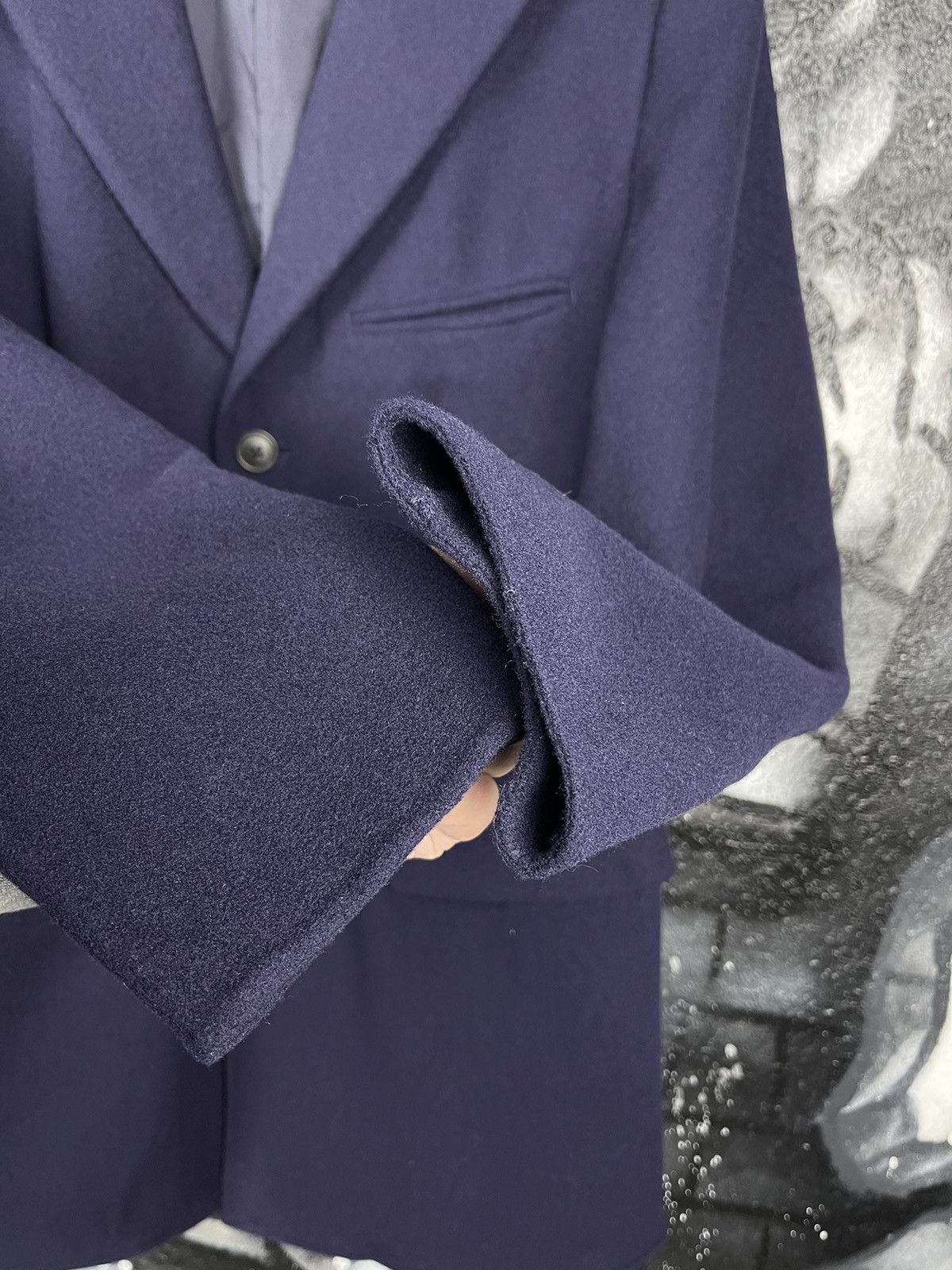 Jil Sander × Uniqlo Uniqlo x J+ Premium Wool Navy Blue Coat Jacket Men’s Size S Size US S / EU 44-46 / 1 - 6 Thumbnail