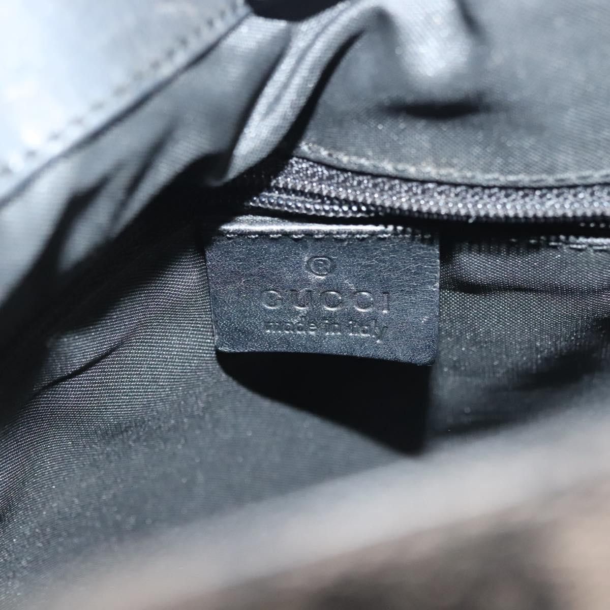 Gucci GUCCI GG Canvas Tote Bag Black Silver 002 1076 002 1076 Size ONE SIZE - 15 Thumbnail