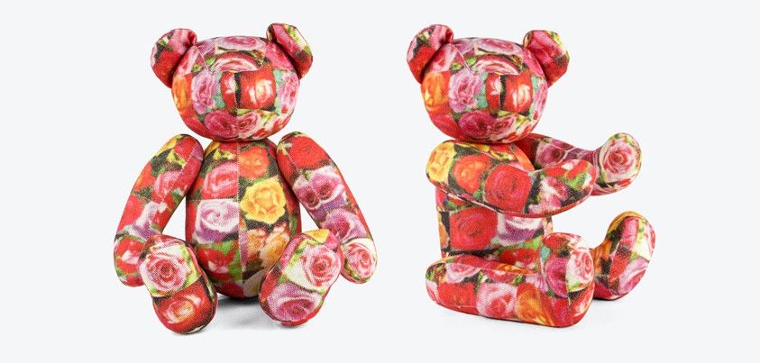 Comme des Garcons × Comme des Garcons Homme Plus × Junya Watanabe Comme des garcons SPECIAL JINGLE FLOWERS Teddy Bear Size ONE SIZE - 9 Thumbnail
