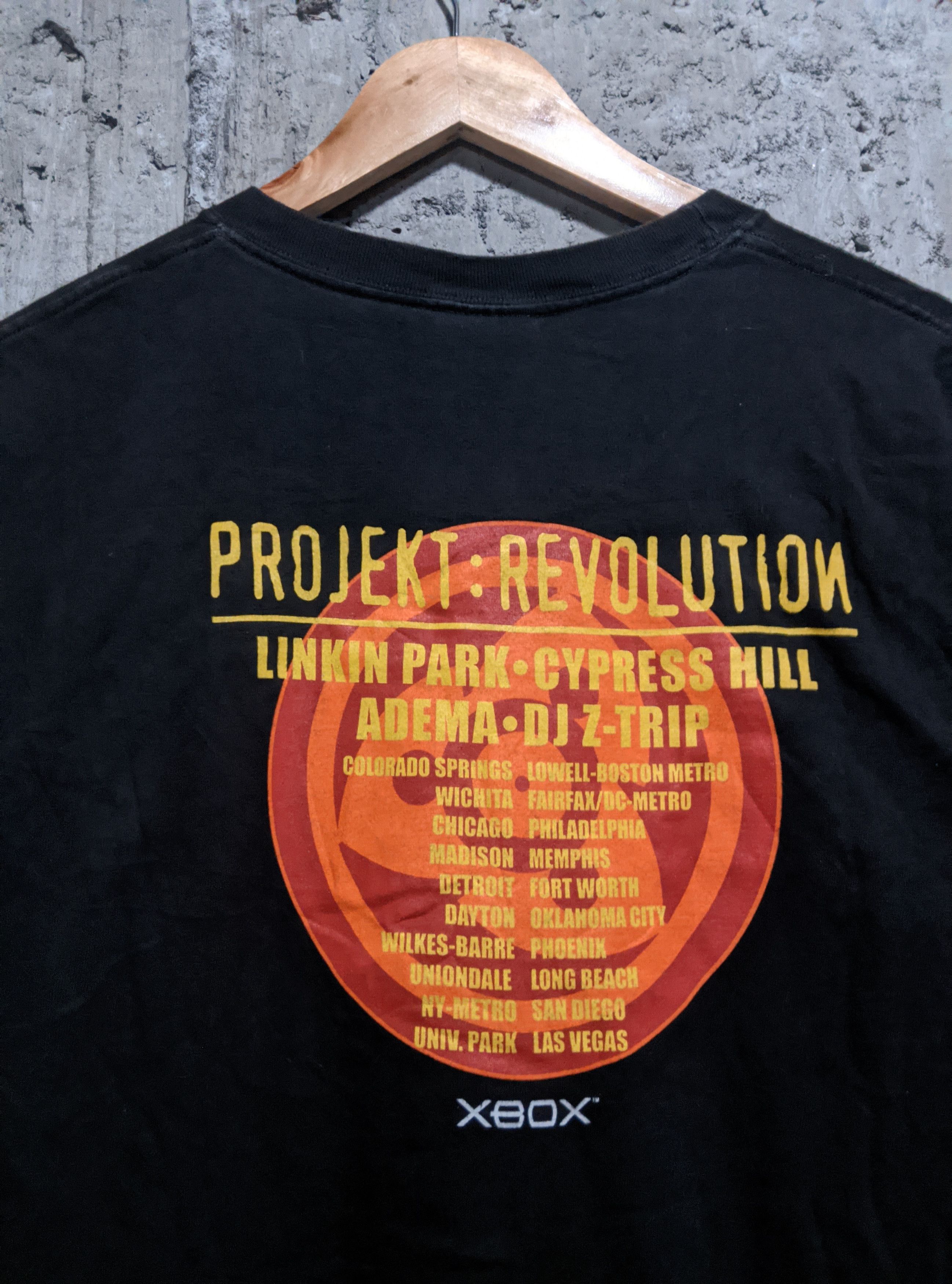 Vintage 2002 Projekt revolution linkin park cypress Hill