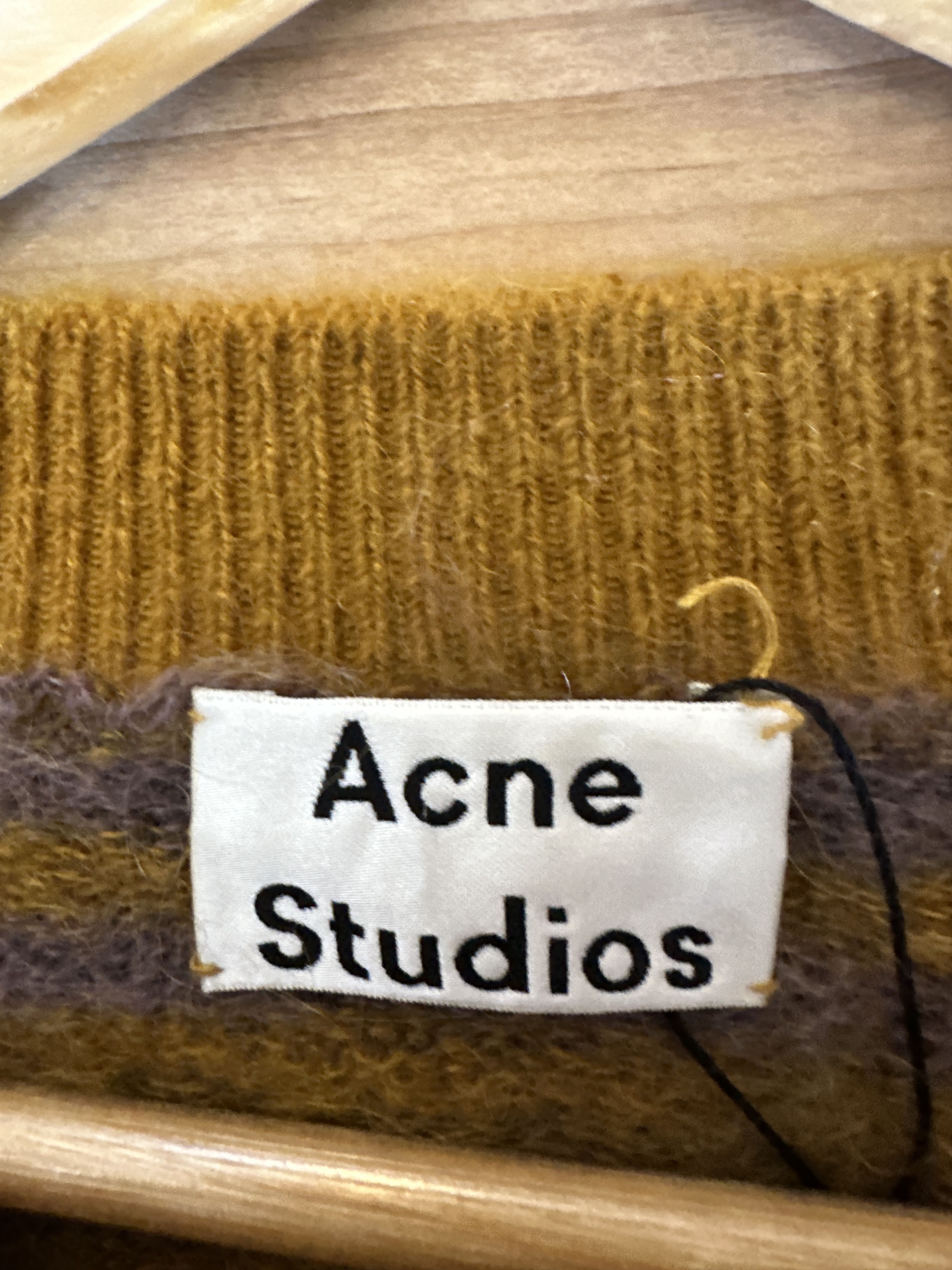 Acne Studios Acne Studios Striped Mohair Sweater Size US L / EU 52-54 / 3 - 5 Thumbnail