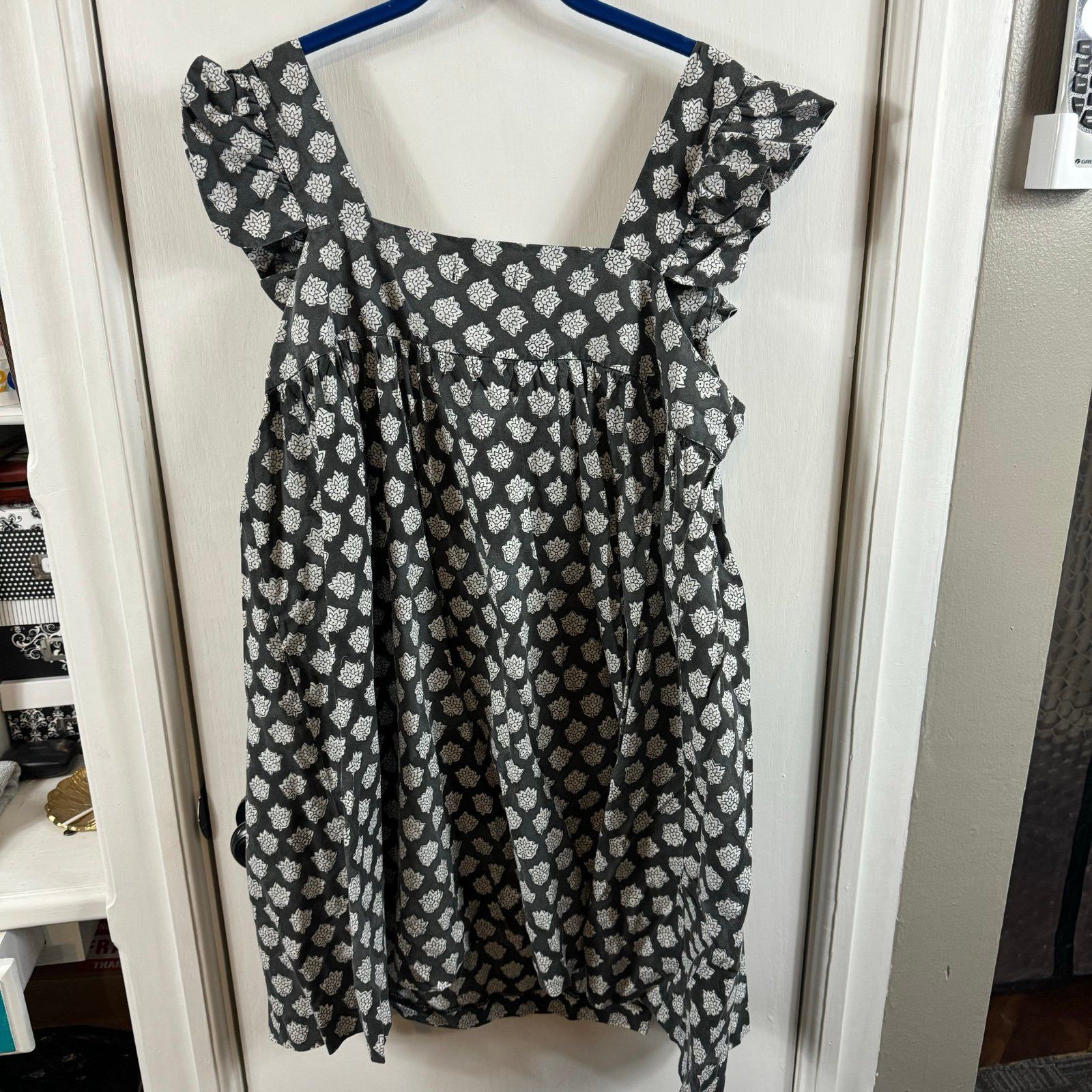 Outerknown OUTERKNOWN Astrid dress pitch black lantana Size L / US 10 / IT 46 - 9 Thumbnail