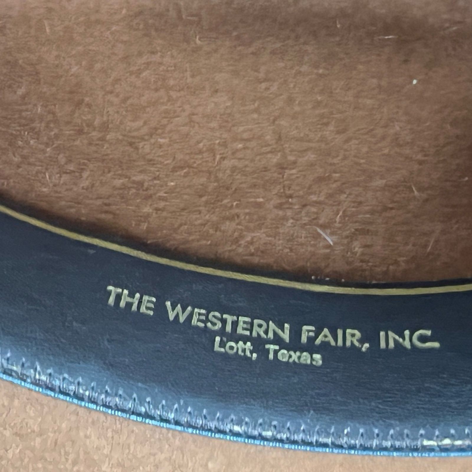 Stetson Resistol Stagecoach Self Conforming Cowboy Western Hat 7 3/8 Size ONE SIZE - 8 Thumbnail