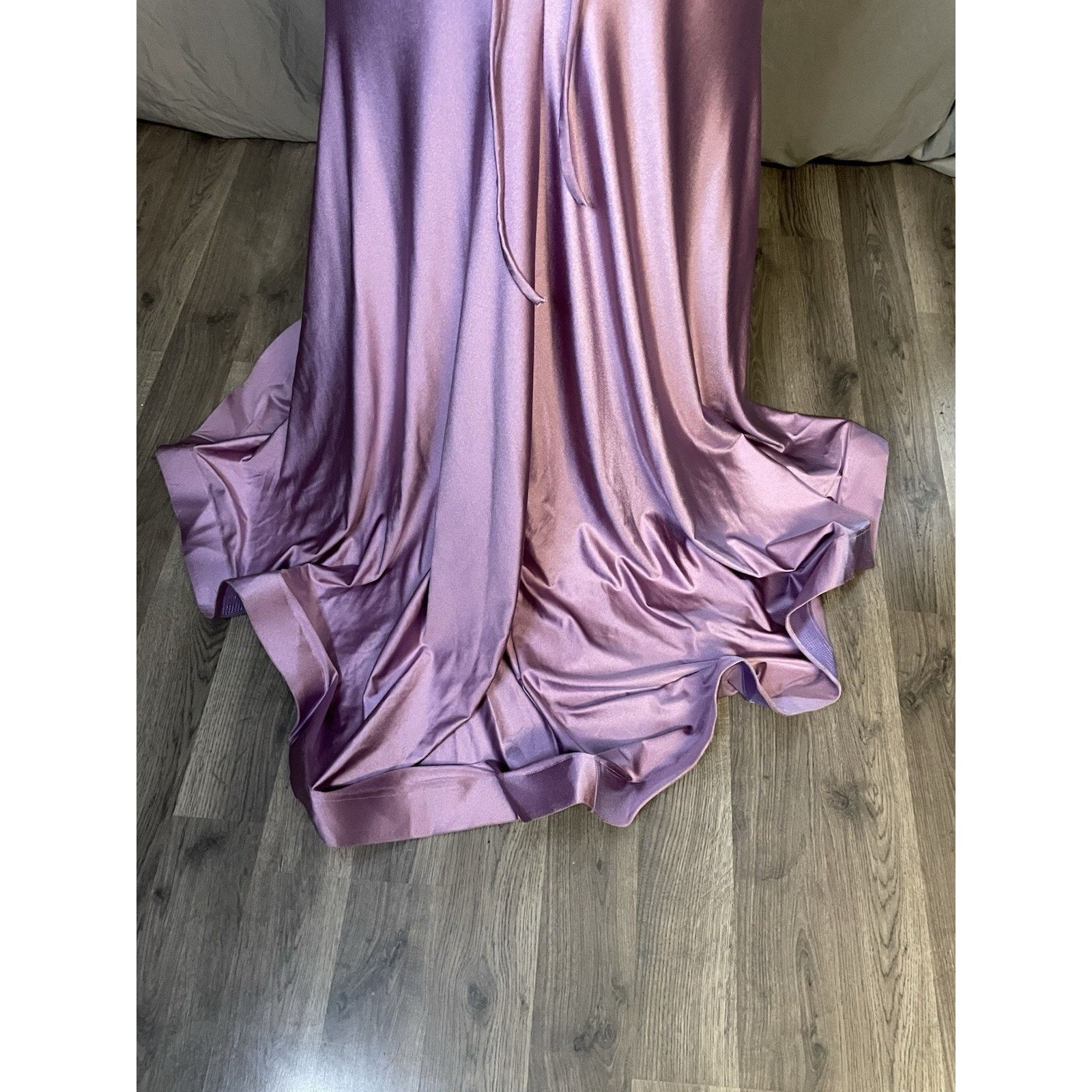 Other Jessica Angel Size Small Purple Open Strappy Back Slit Size S / US 4 / IT 40 - 3 Thumbnail