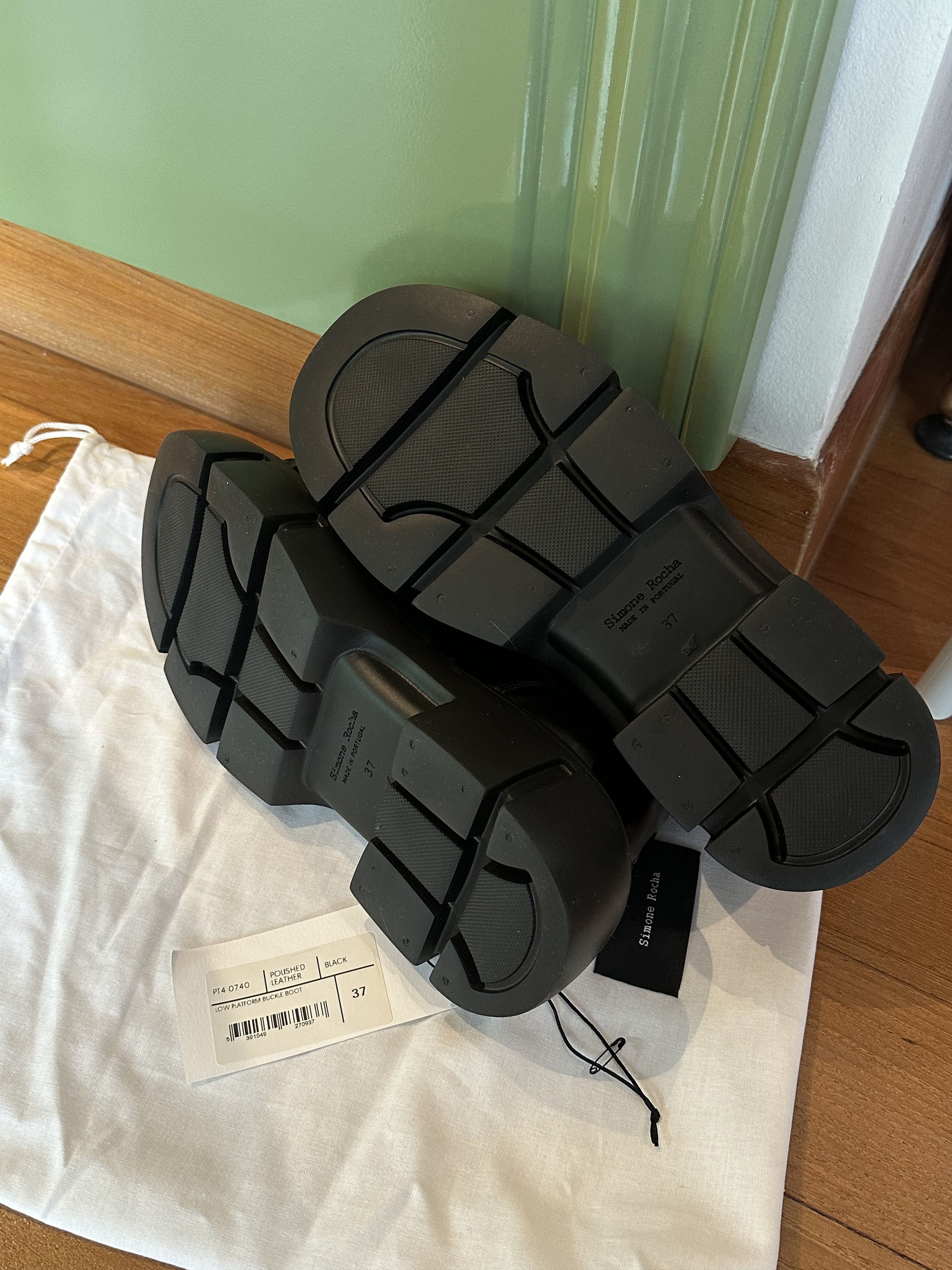 Simone Rocha Simone Rocha low platform buckle boots Size US 7 / IT 37 - 7 Thumbnail