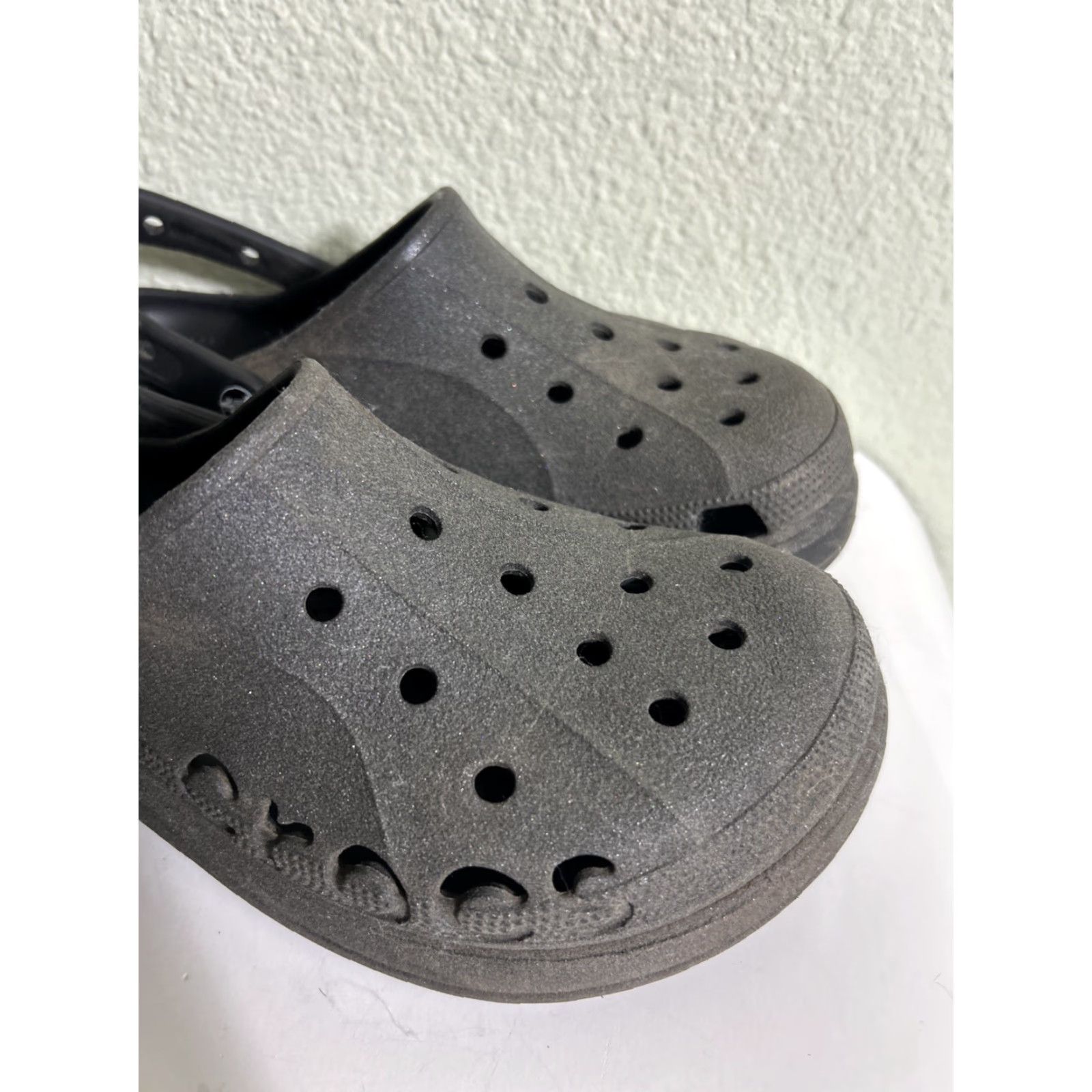 Crocs Crocs Baya Platform Clog Sandals Black Glitter Women's Size 11 Shoes Slip-On Platform Womens Size US 11 / IT 41 - 2 Thumbnail