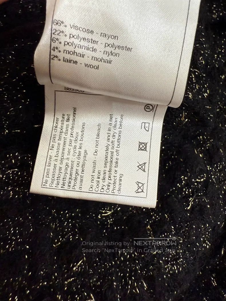 Chanel Chanel Black knitted dress Size XS / US 0-2 / IT 36-38 - 6 Thumbnail