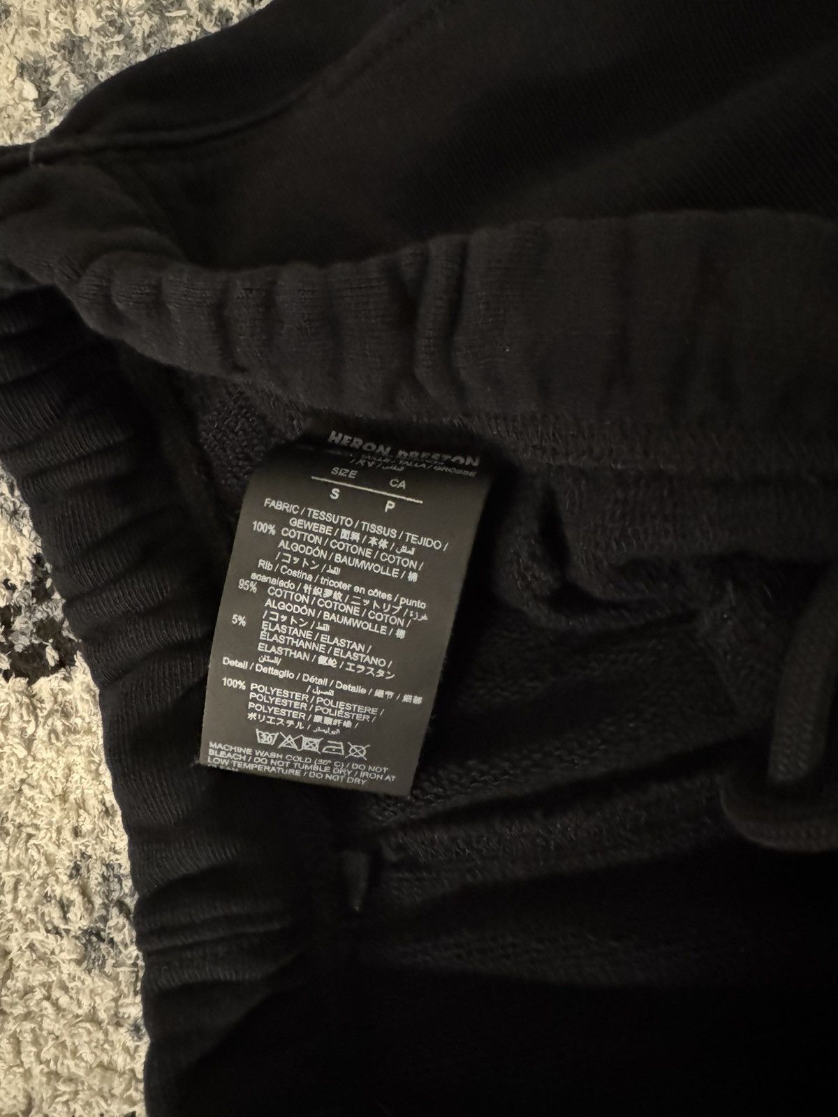 Heron Preston Heron Preston Logo Patch Elasticated-Waist Track Pants NEW Size US 31 - 5 Thumbnail