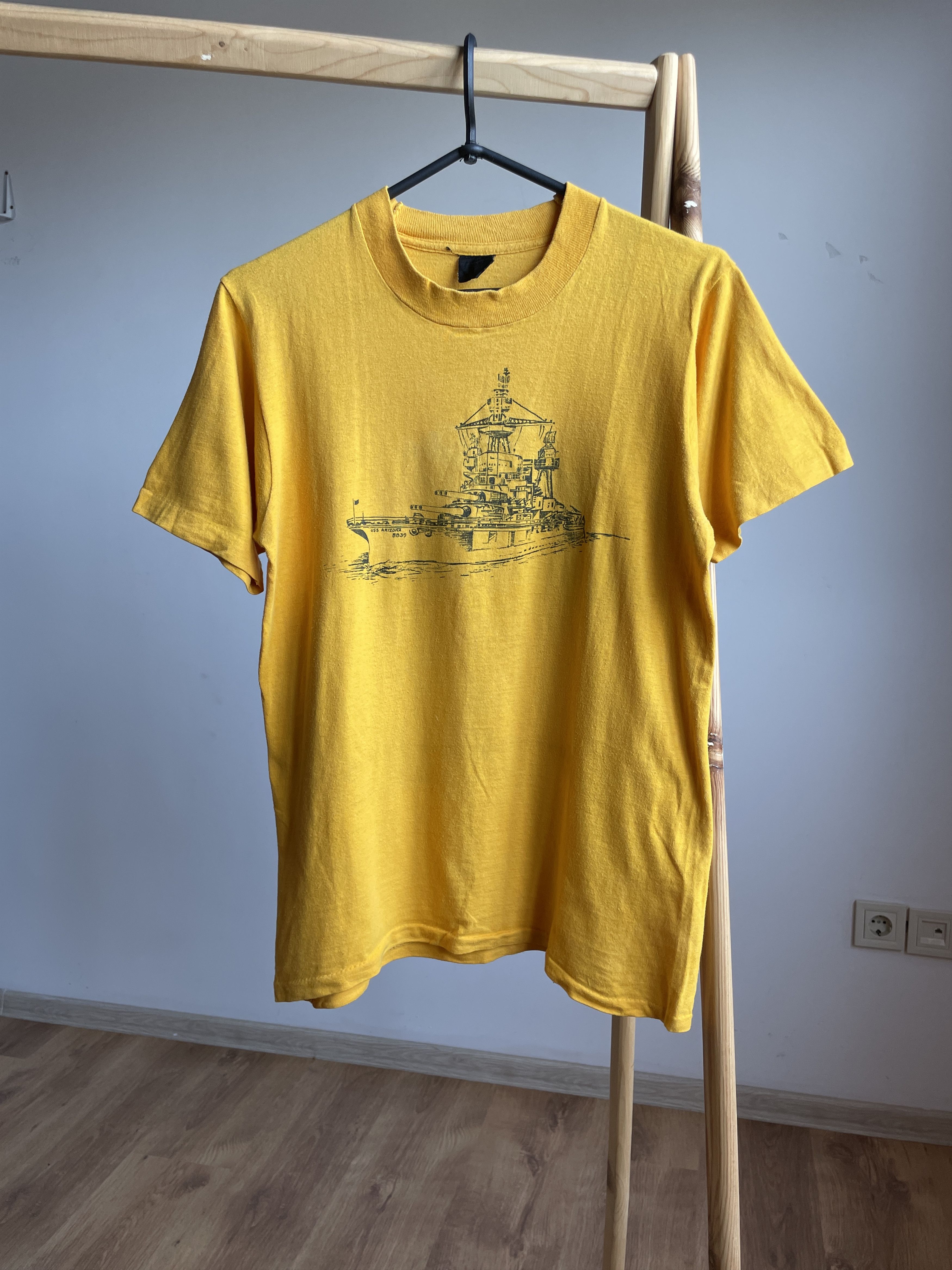 Vintage Arizona Memorial Pearl Harbor Vintage 90's T-Shirt Size S Size US S / EU 44-46 / 1 - 1 Thumbnail