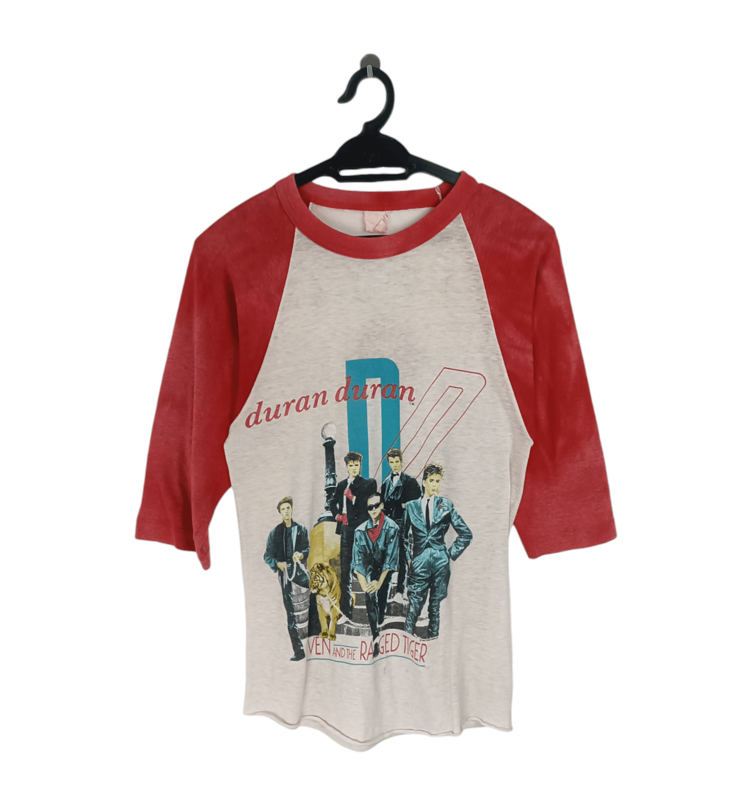 Vintage VINTAGE '84 DURAN DURAN 7 RAGED TIGER FADED 3Q TEE VERY RARE Size US S / EU 44-46 / 1 - 1 Thumbnail