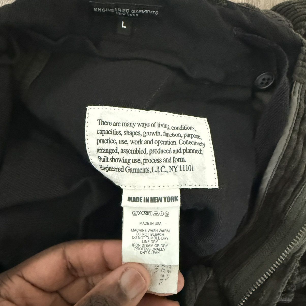 Engineered Garments Corduroy Fatigue Pants Size US 34 / EU 50 - 5 Thumbnail
