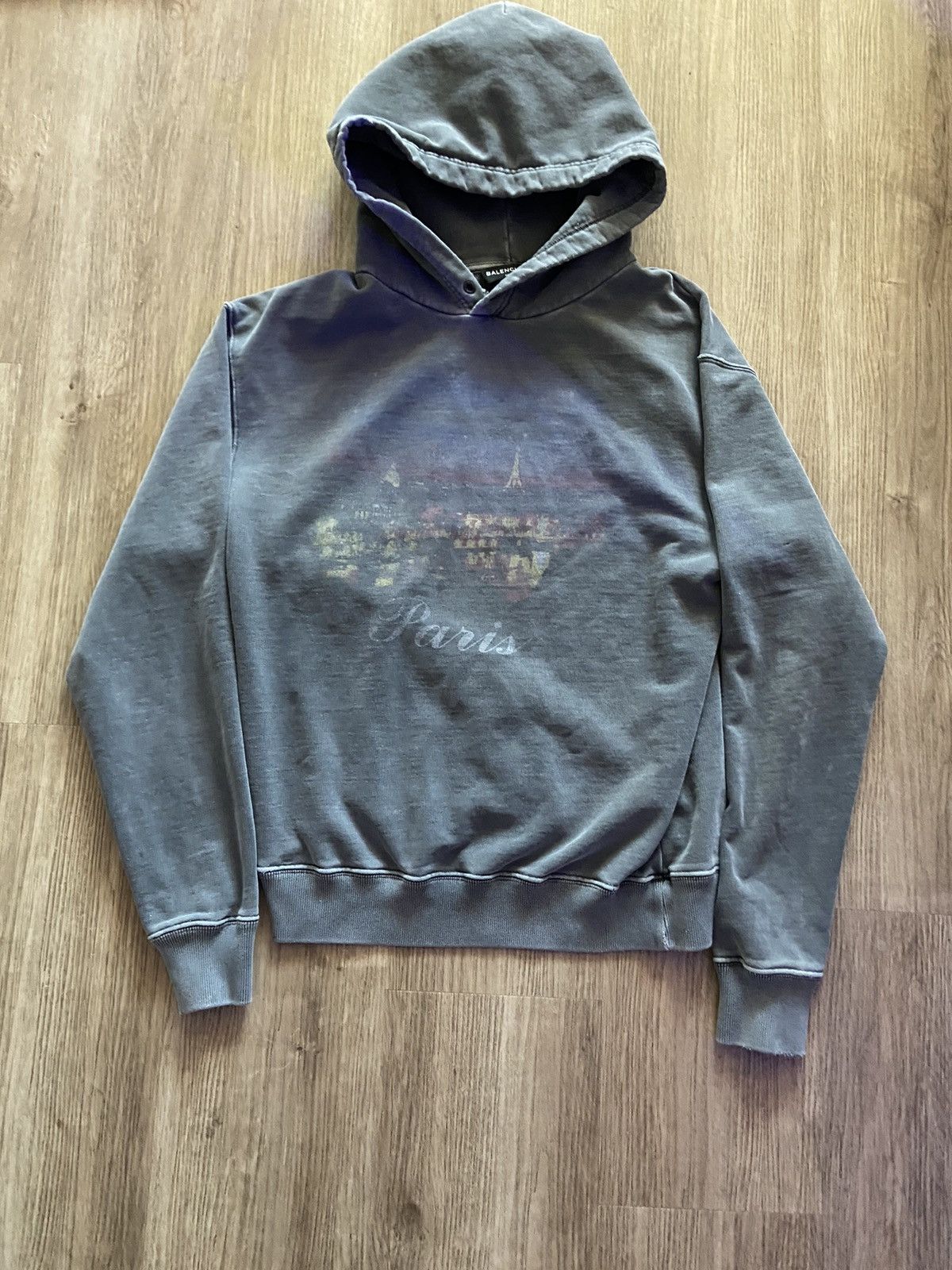 Balenciaga balenciaga paris hoodie Size US S / EU 44-46 / 1 - 1 Thumbnail