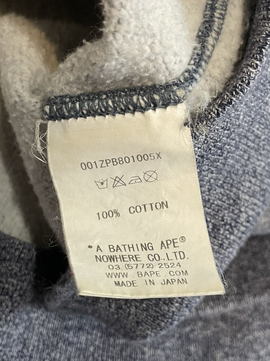 Bape 1st Camo Shark Zip Up Heather Ash Grey With Spellout On Back Size US M / EU 48-50 / 2 - 7 Thumbnail