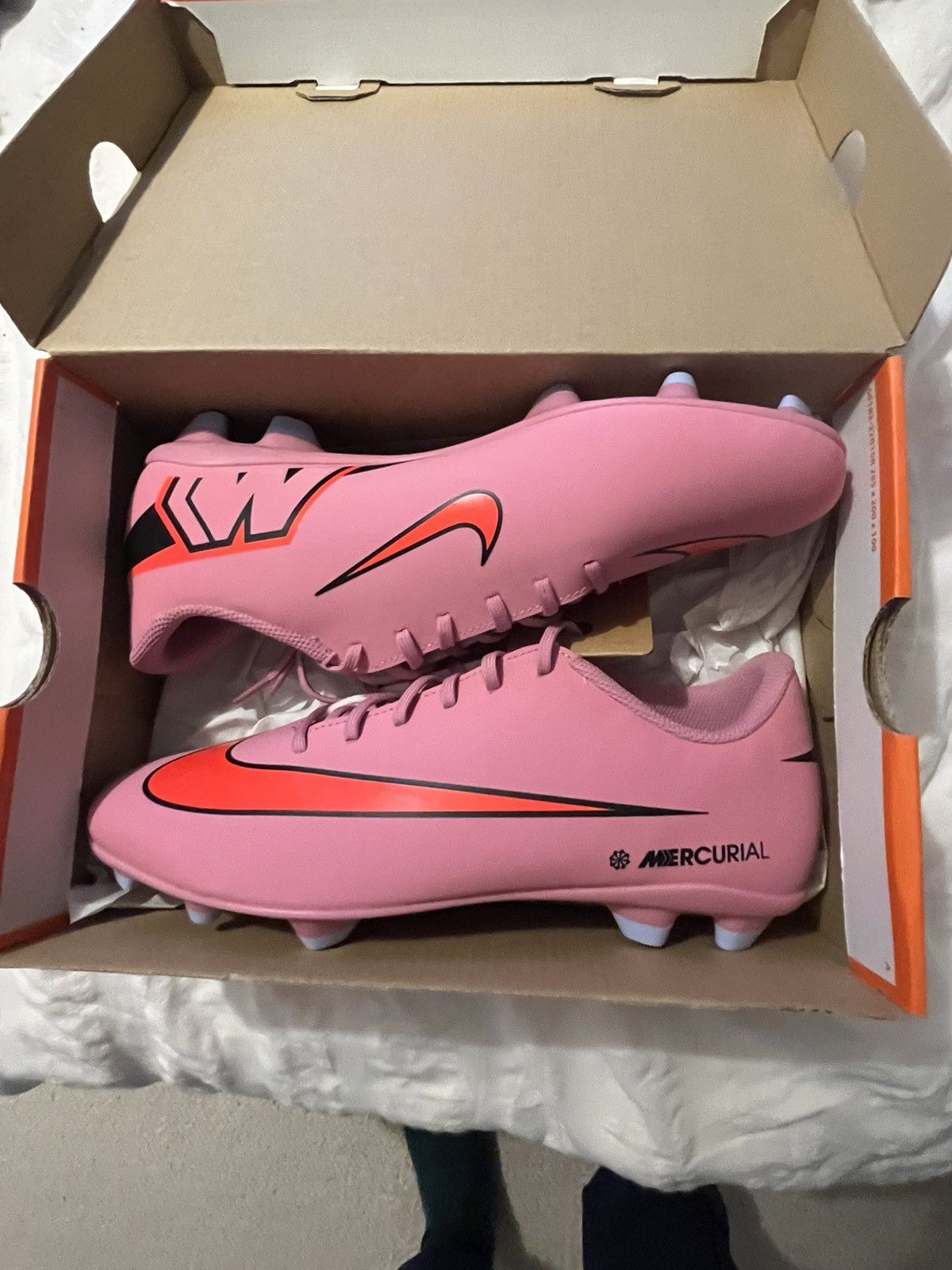 Nike Nike pink vapour football boots Size US 9 / EU 42 - 2 Thumbnail