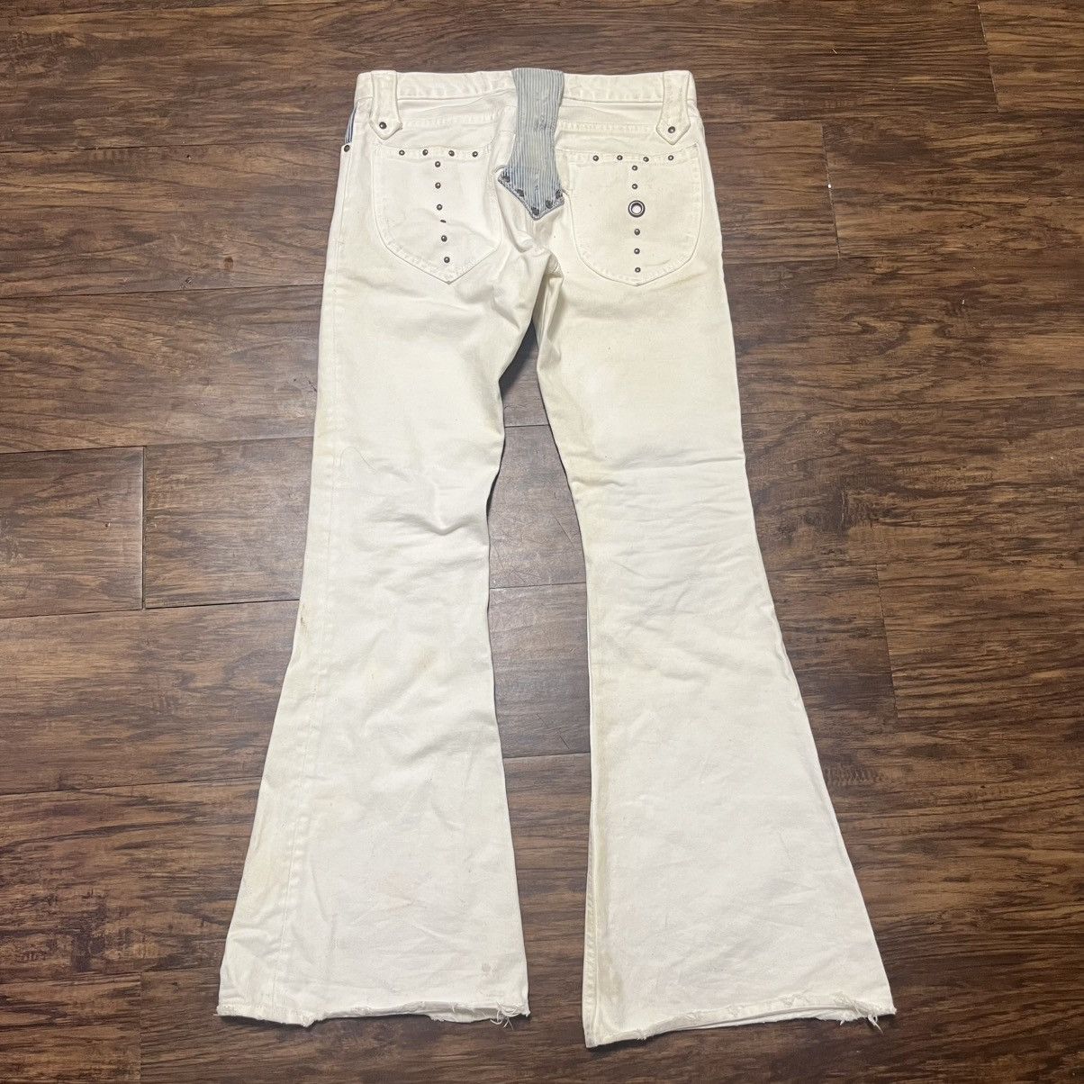 Japanese Brand Led Rechwe Veronica 2005 Guerrilla Wild Lace up Flares Size US 30 / EU 46 - 2 Thumbnail