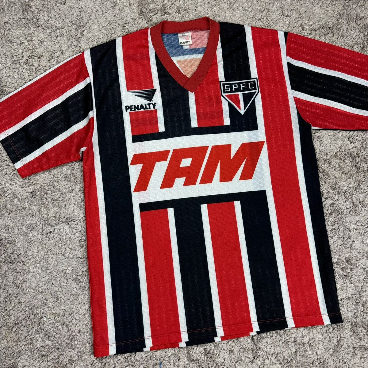 Penalty × Vintage Vintage Penalty Sao Paulo Jersey Size US L / EU 52-54 / 3 - 3 Thumbnail