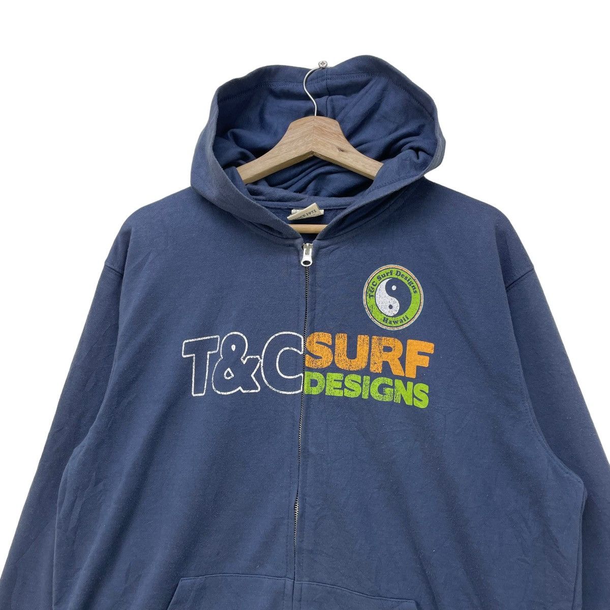 Vintage Streetwear Suft Board Hoodie Jacket Size US M / EU 48-50 / 2 - 3 Thumbnail