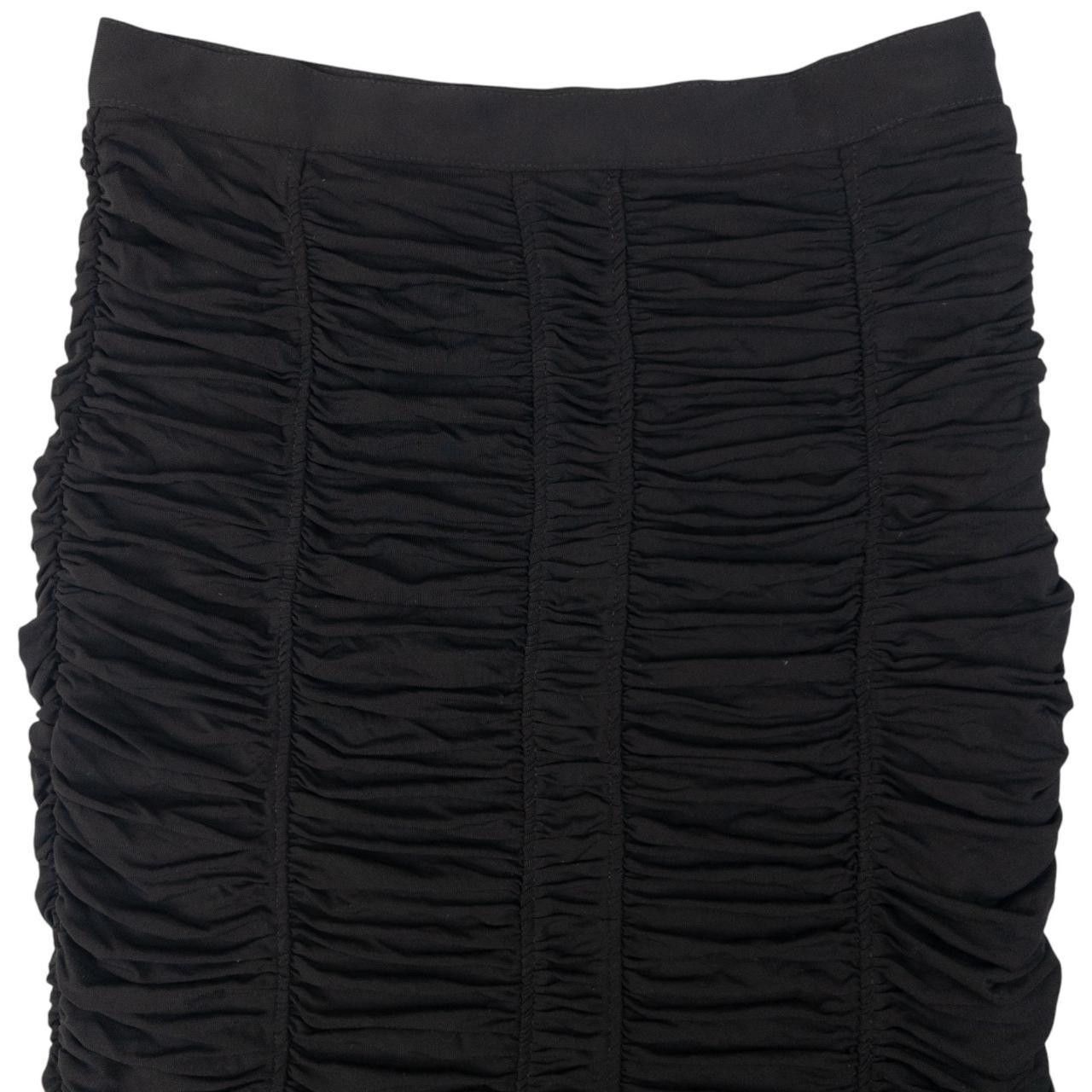 Burberry Vintage Burberry Ruched Skirt Womens Size 6 Size 28" / US 6 / IT 42 - 4 Thumbnail