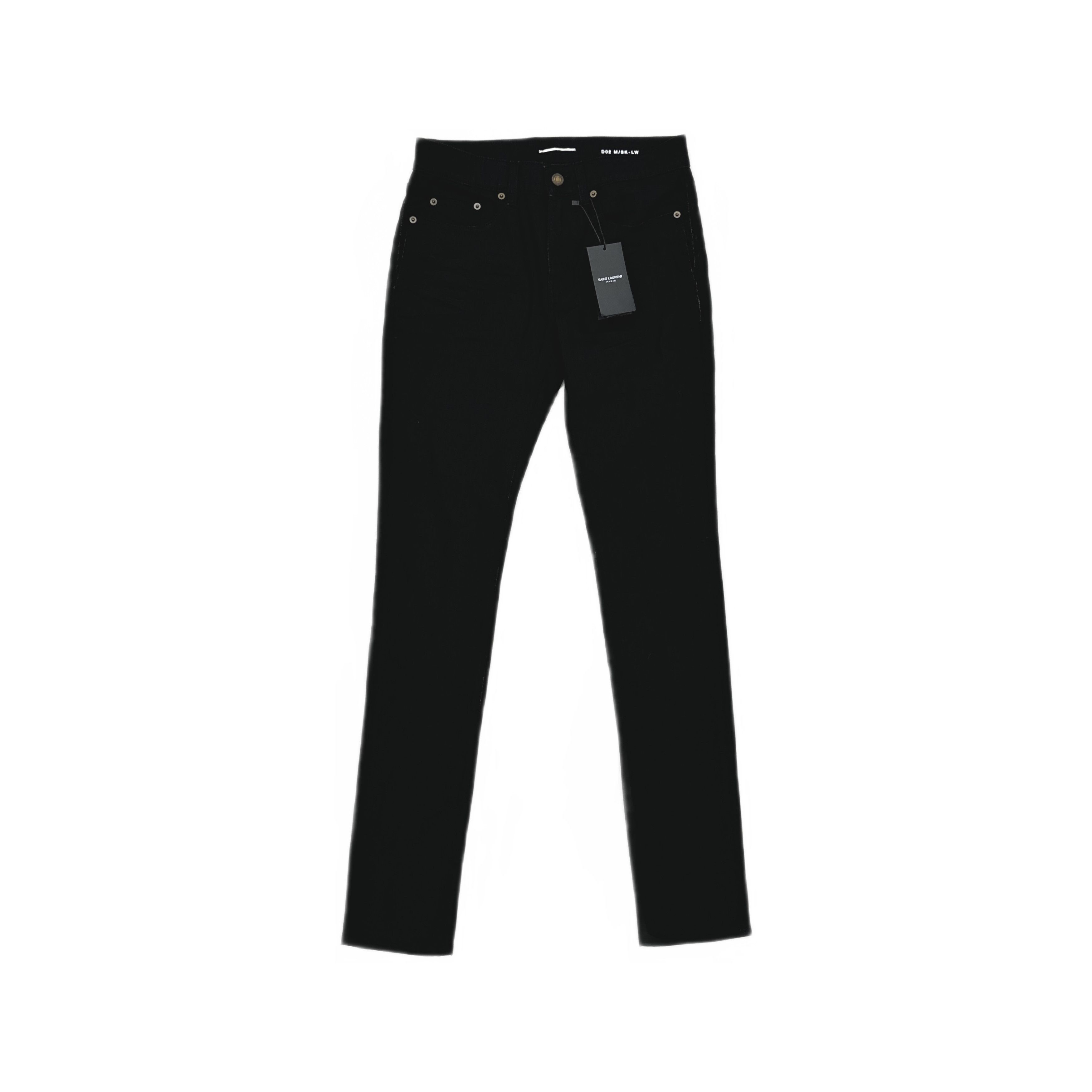 Saint Laurent Paris Saint Laurent D02 Black Denim Jeans Size 29 Size US 29 - 1 Thumbnail