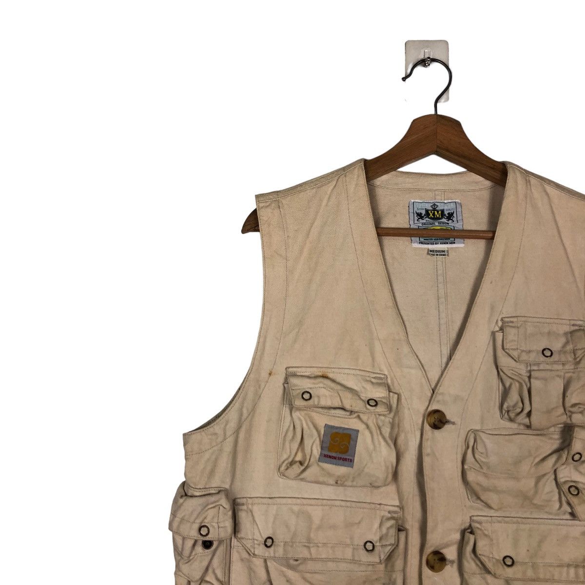 Japanese Brand × Vintage 📌VINTAGE VEST UTILITY MULTI POCKET WORK XENON SPORT Size US M / EU 48-50 / 2 - 8 Thumbnail