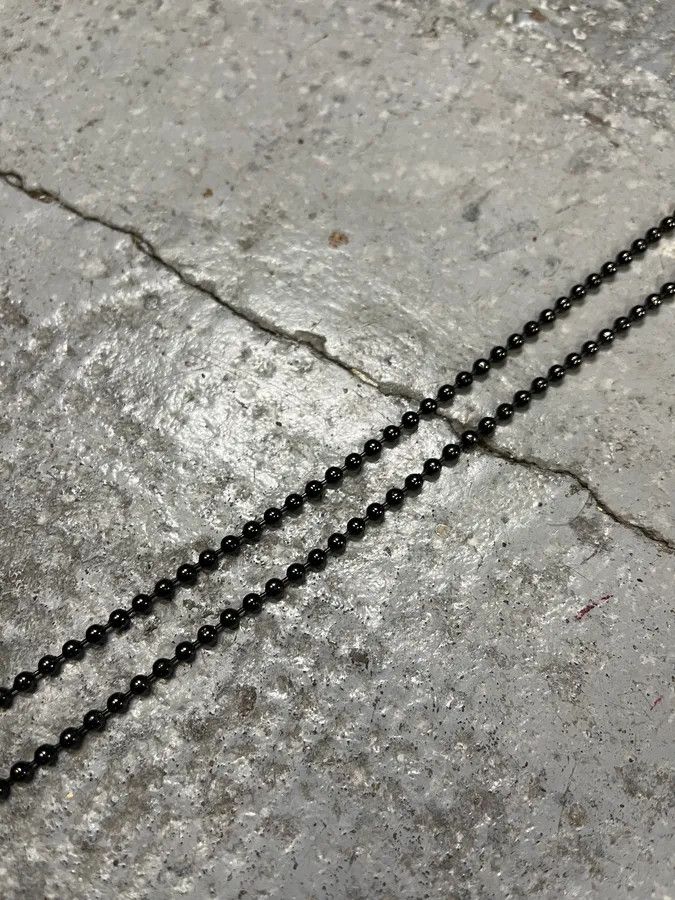 Jean Paul Gaultier Jean Paul Gaultier Steel Dog Tags Necklace Size ONE SIZE - 5 Thumbnail