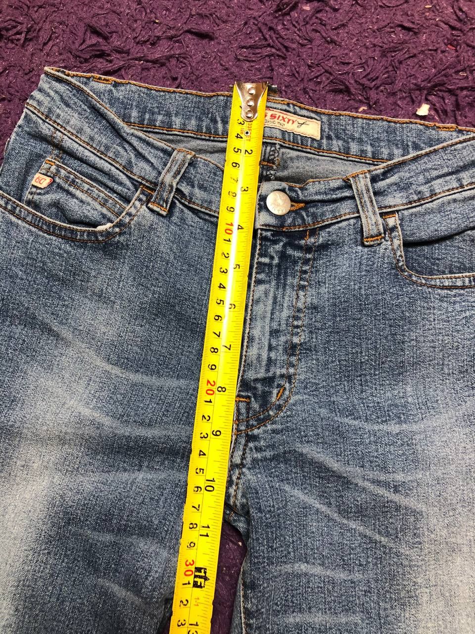 Miss Sixty Miss Sixty vintage distressed thrashed jeans flared Y2K Size 28" / US 6 / IT 42 - 11 Thumbnail