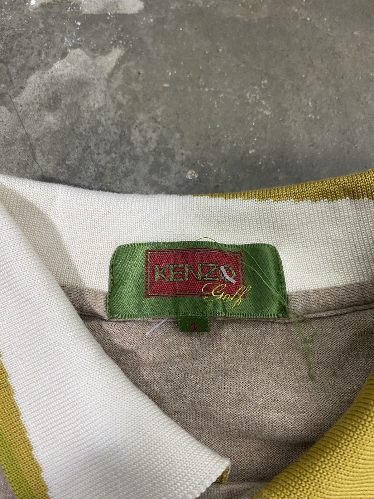 Kenzo Rare Vintage 90s Kenzo Golf Colar Shirt Size US L / EU 52-54 / 3 - 11 Thumbnail