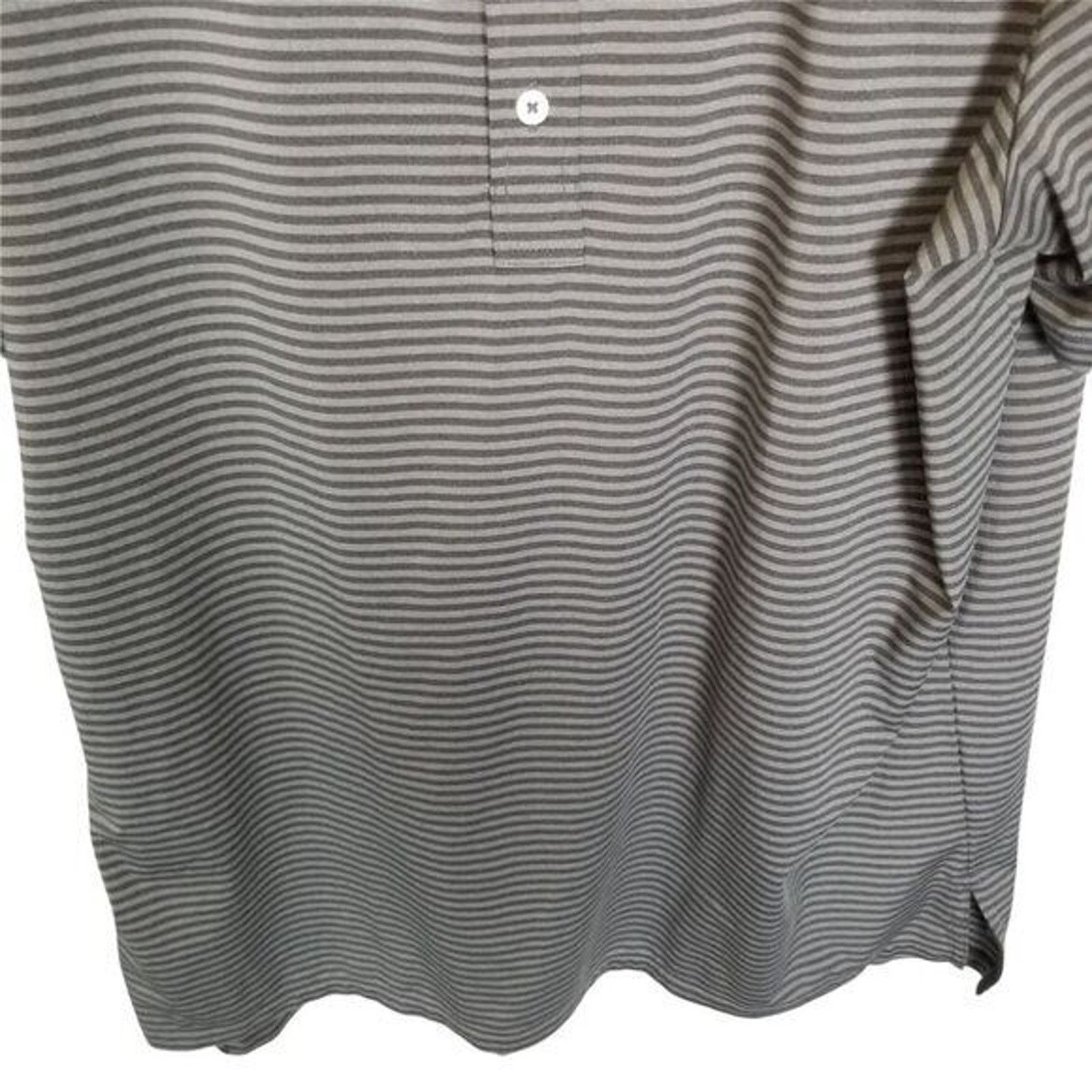 RLX Ralph Lauren RLX Ralph Lauren Striped Golf Polo Shirt XL Stretch Wicking Size US XL / EU 56 / 4 - 3 Thumbnail