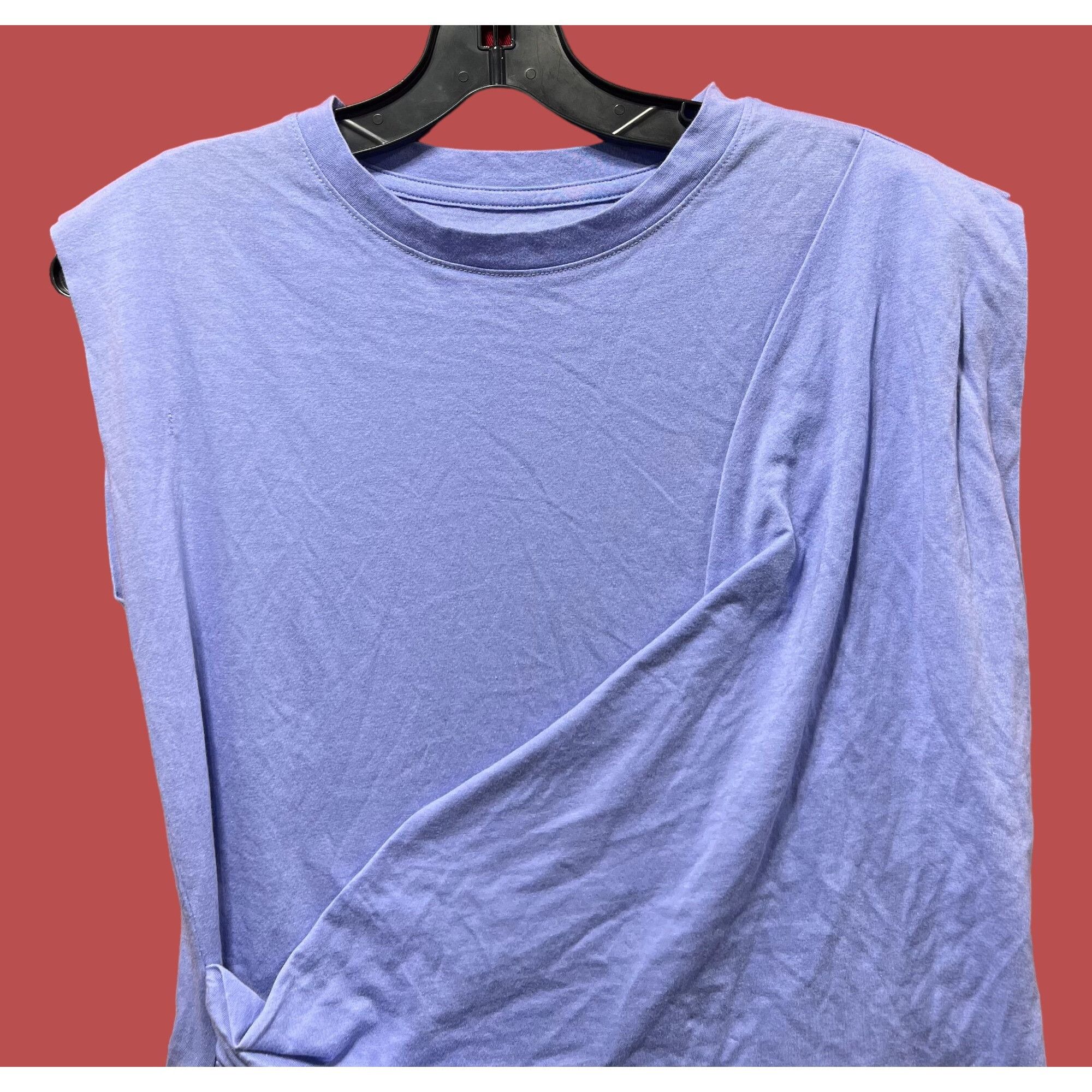 Other A New Day - Women's Slim Fit Drape T-Shirt - Purple - Small Size S / US 4 / IT 40 - 14 Thumbnail