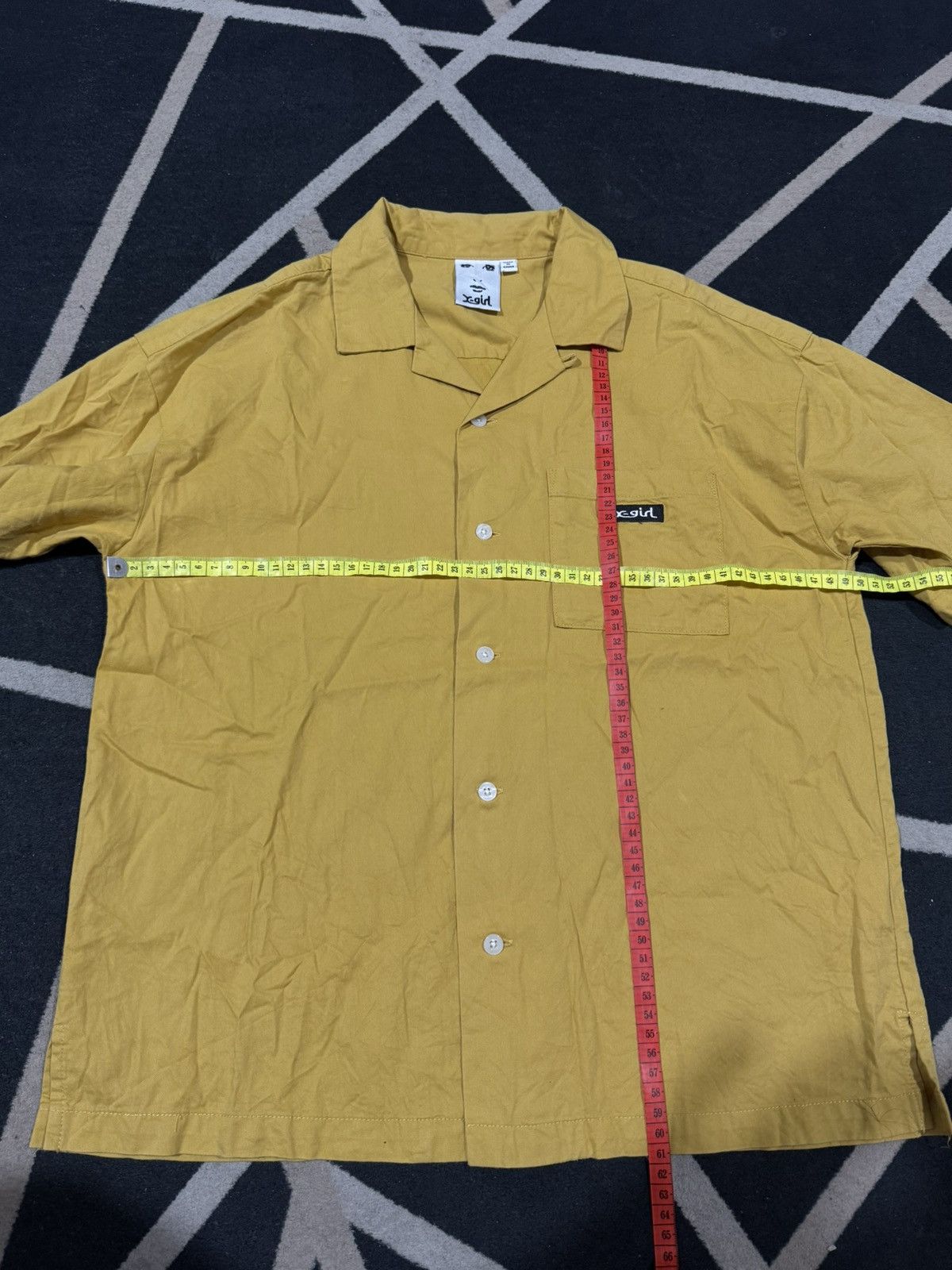 Hysteric Glamour X-Girl Box Logo Button Shirt Size US S / EU 44-46 / 1 - 8 Thumbnail