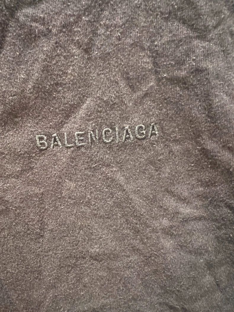 Balenciaga Balenciaga Embroidered Printed Logo Short Sleeve Size US XXS / EU 40 - 3 Thumbnail